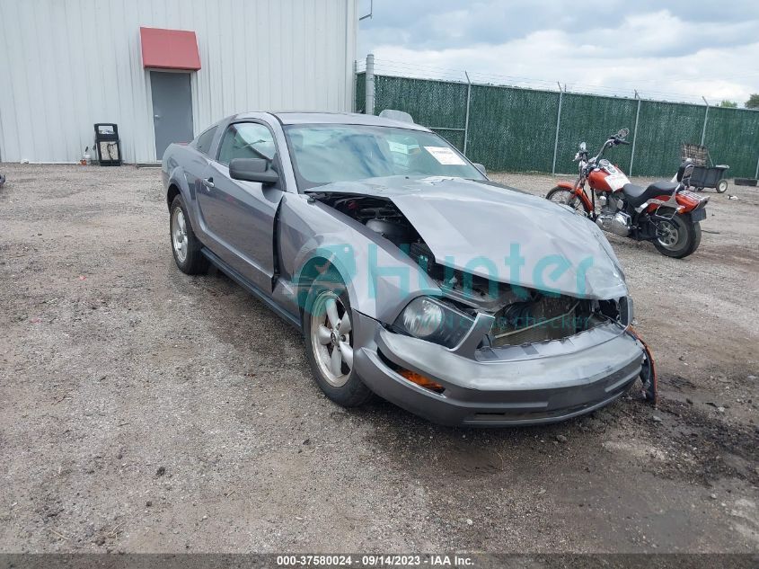 ford mustang 2007 1zvft80n075349410