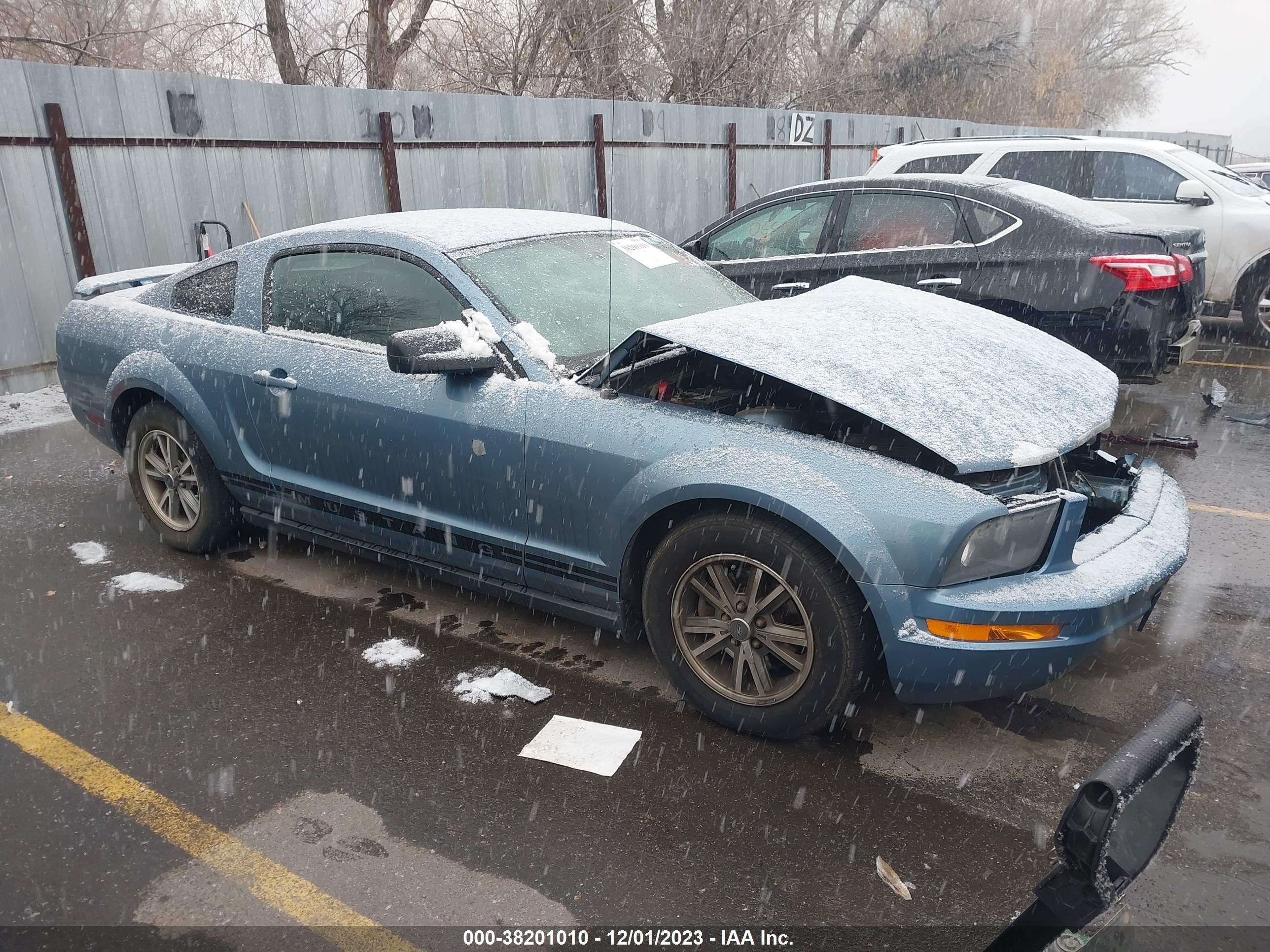 ford mustang 2005 1zvft80n155143770