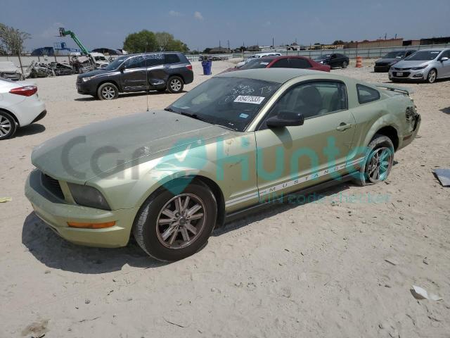 ford mustang 2006 1zvft80n165191268