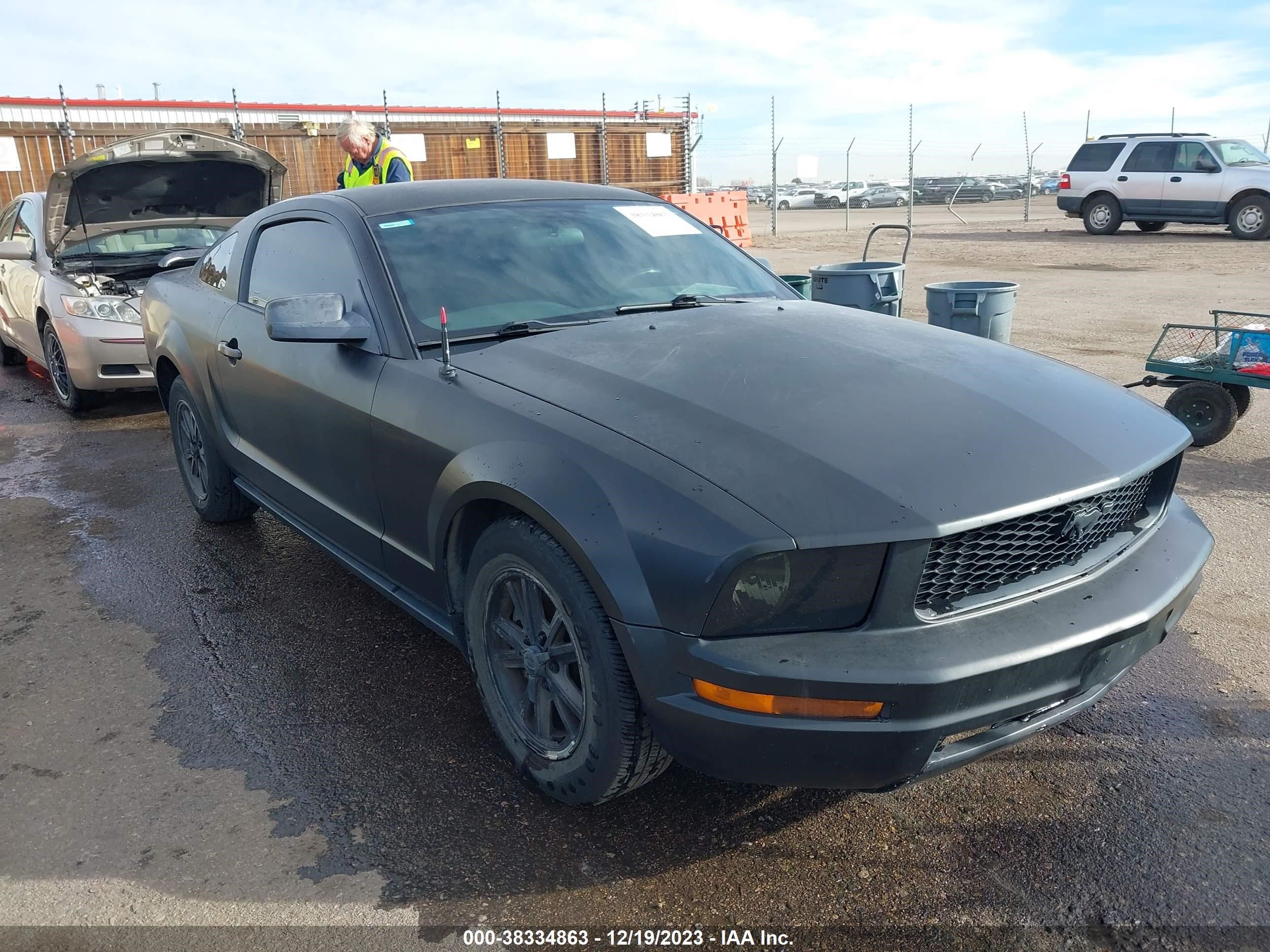 ford mustang 2007 1zvft80n175278508