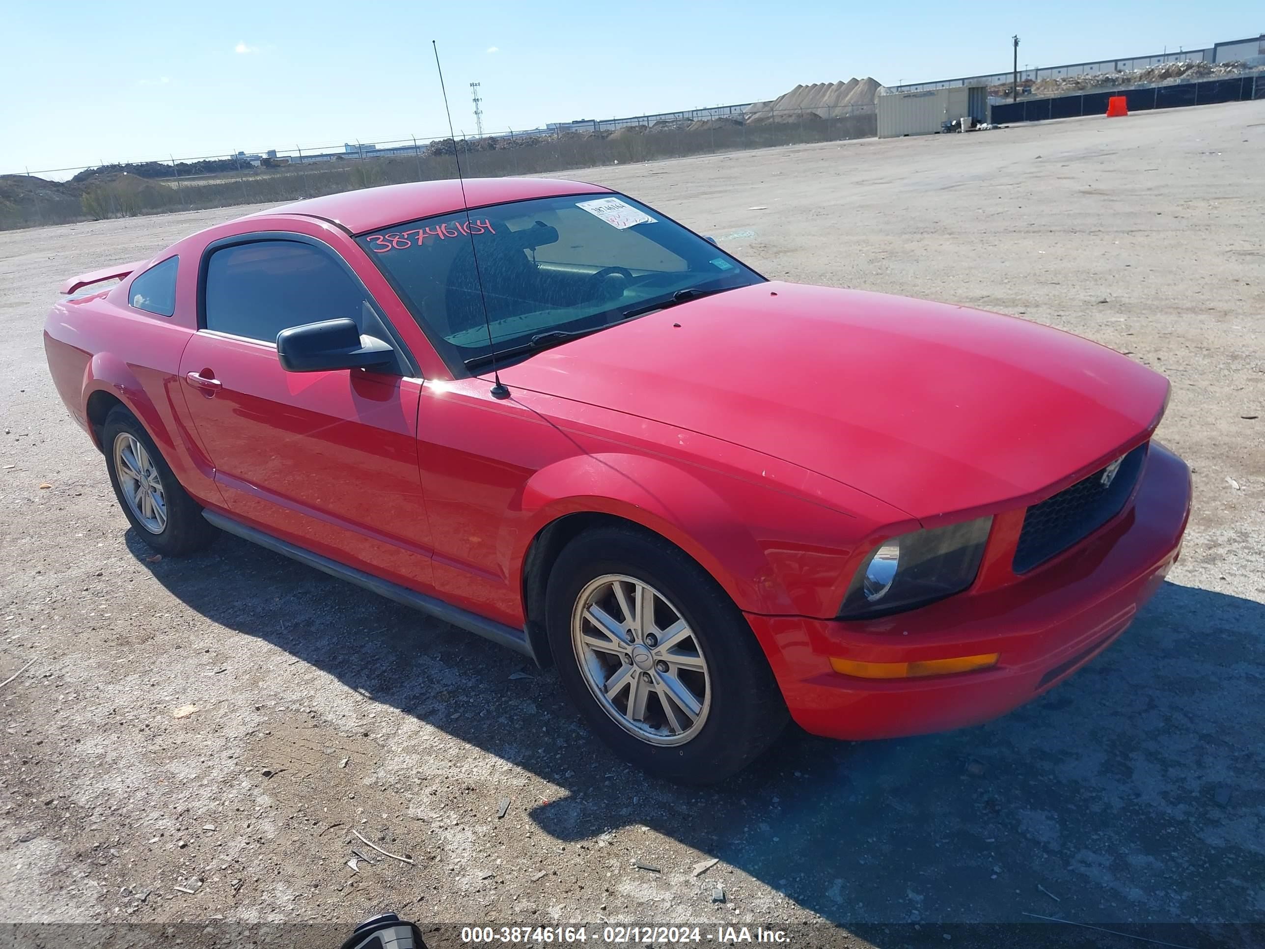 ford mustang 2007 1zvft80n175323401