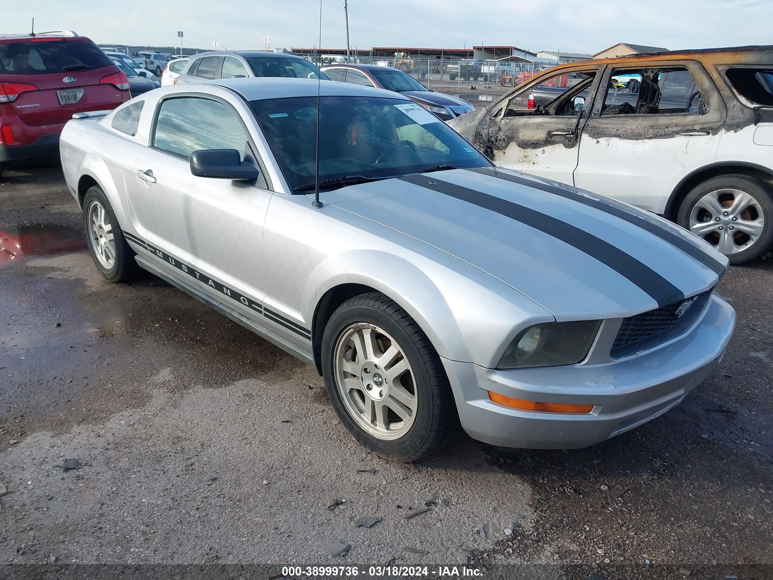 ford mustang 2007 1zvft80n275331507