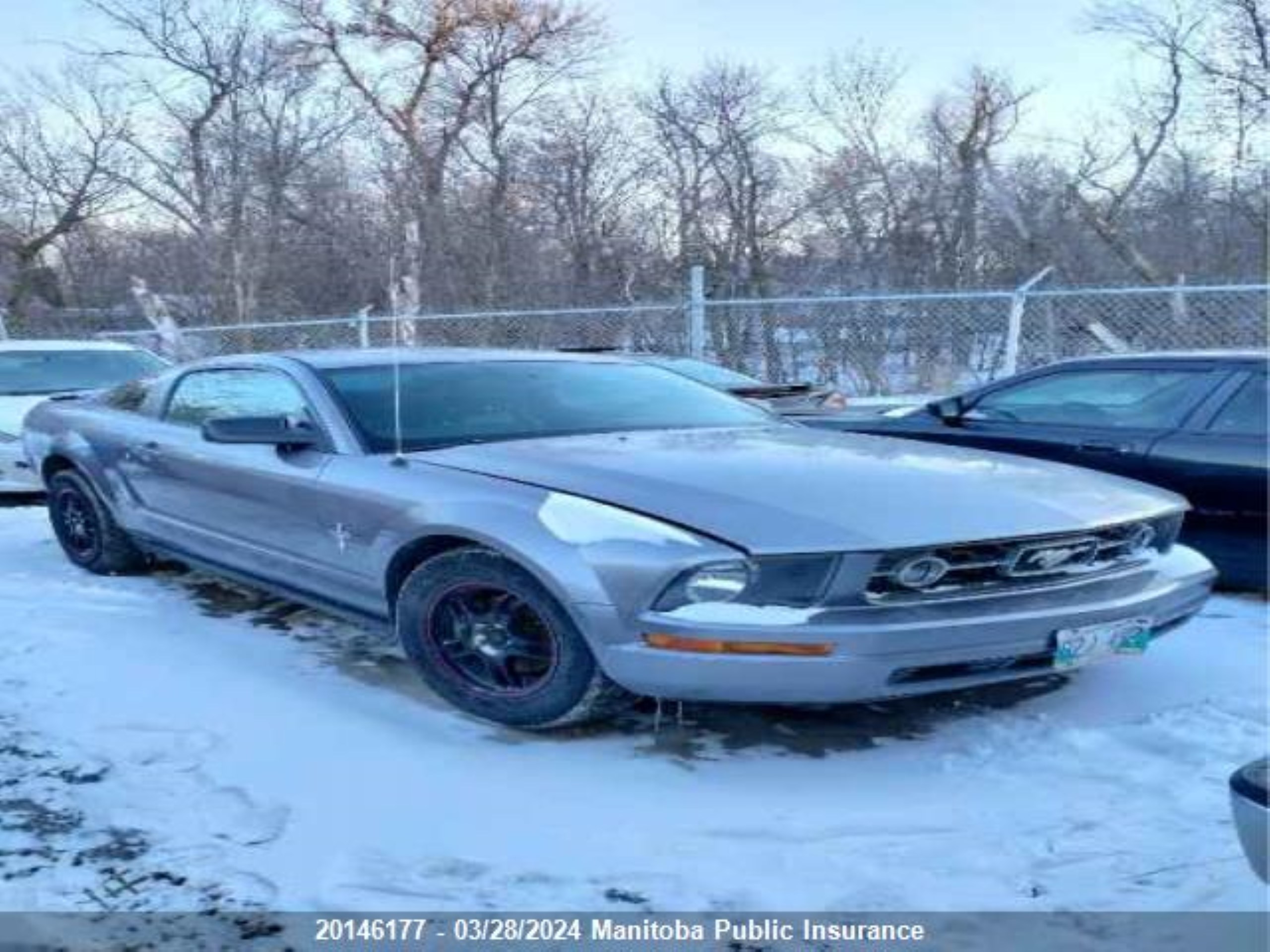 ford mustang 2007 1zvft80n375271527