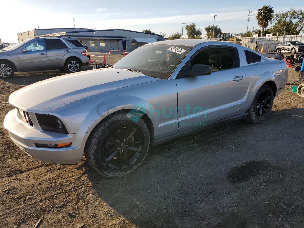 ford mustang 2005 1zvft80n555130763