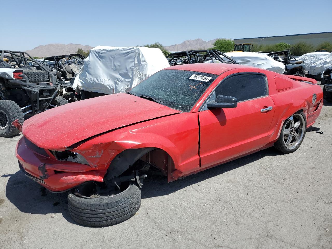 ford mustang 2005 1zvft80n555178778