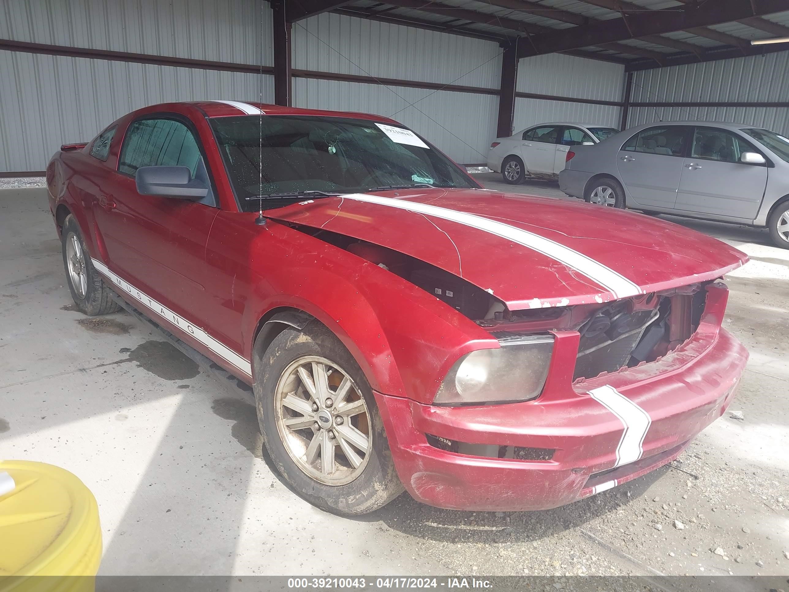 ford mustang 2007 1zvft80n575265986