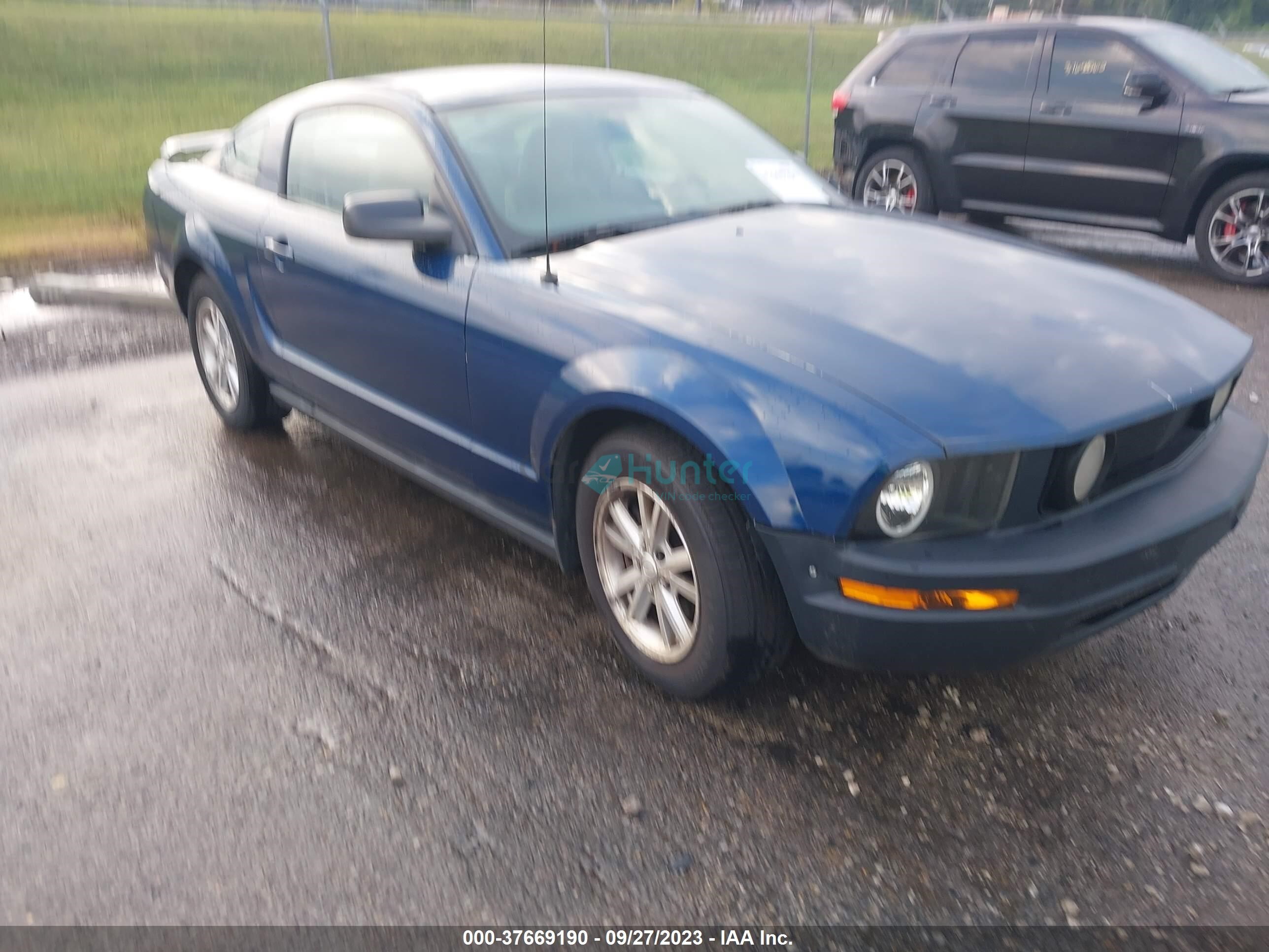 ford mustang 2007 1zvft80n575334028