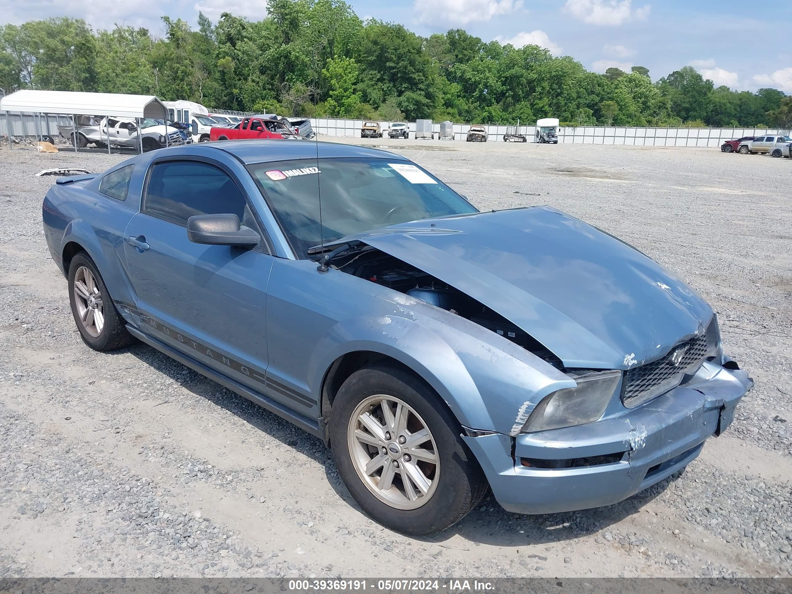 ford mustang 2007 1zvft80n675210219