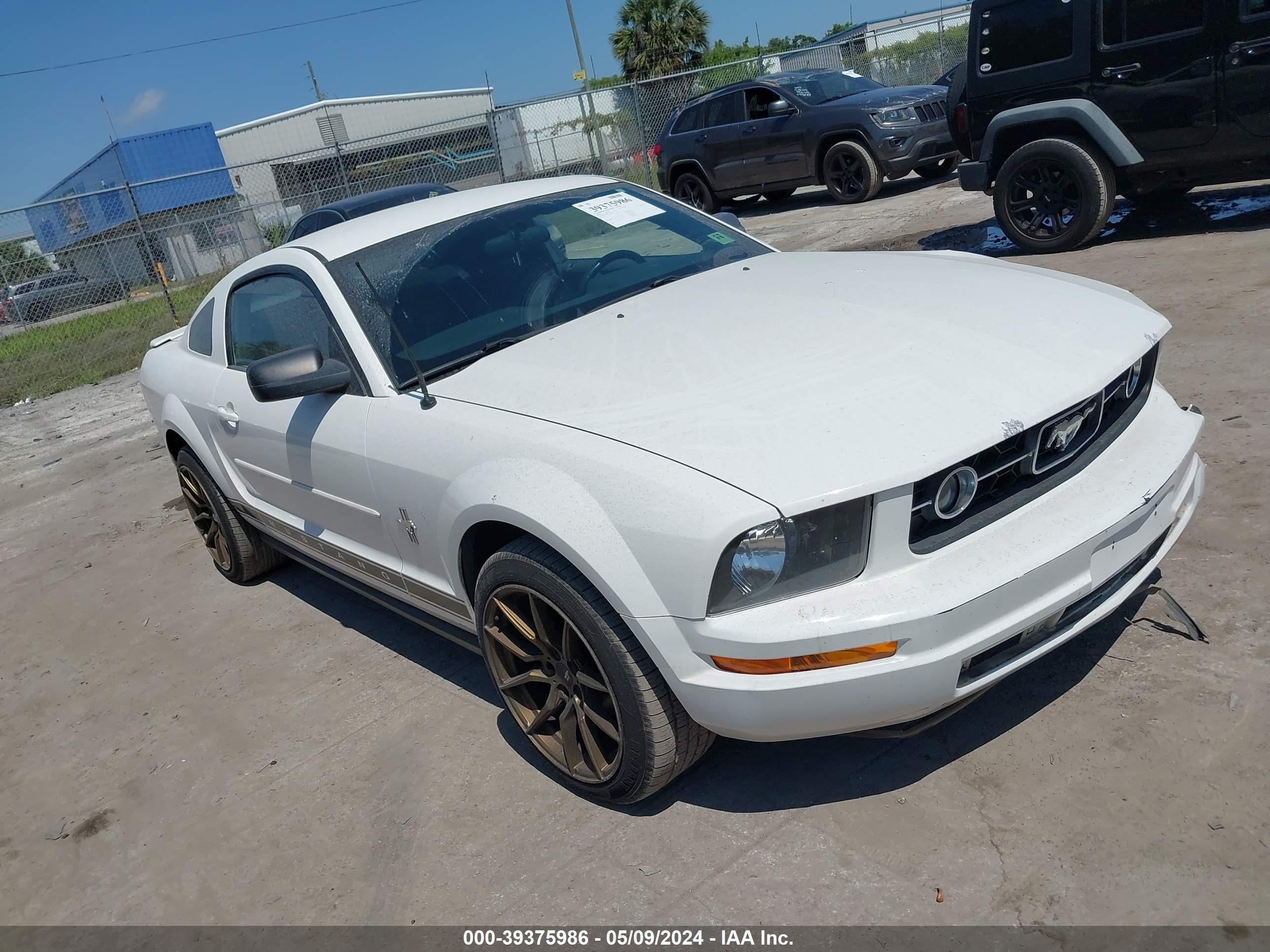 ford mustang 2007 1zvft80n775279288