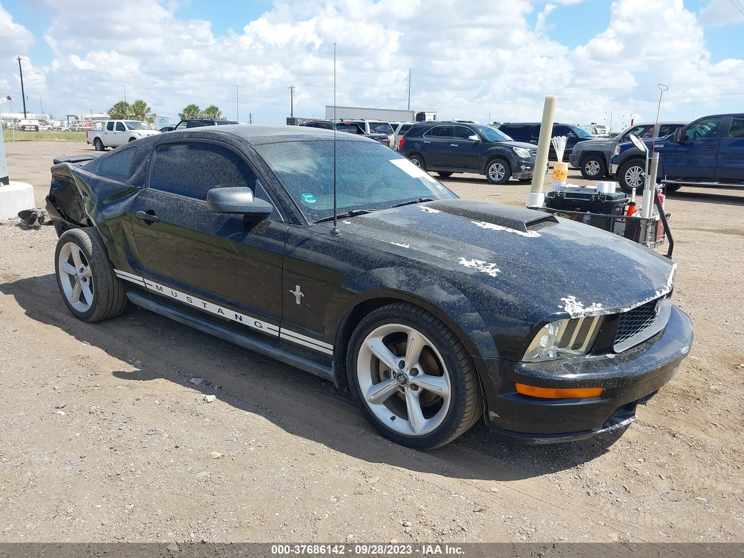 ford mustang 2007 1zvft80n775325055