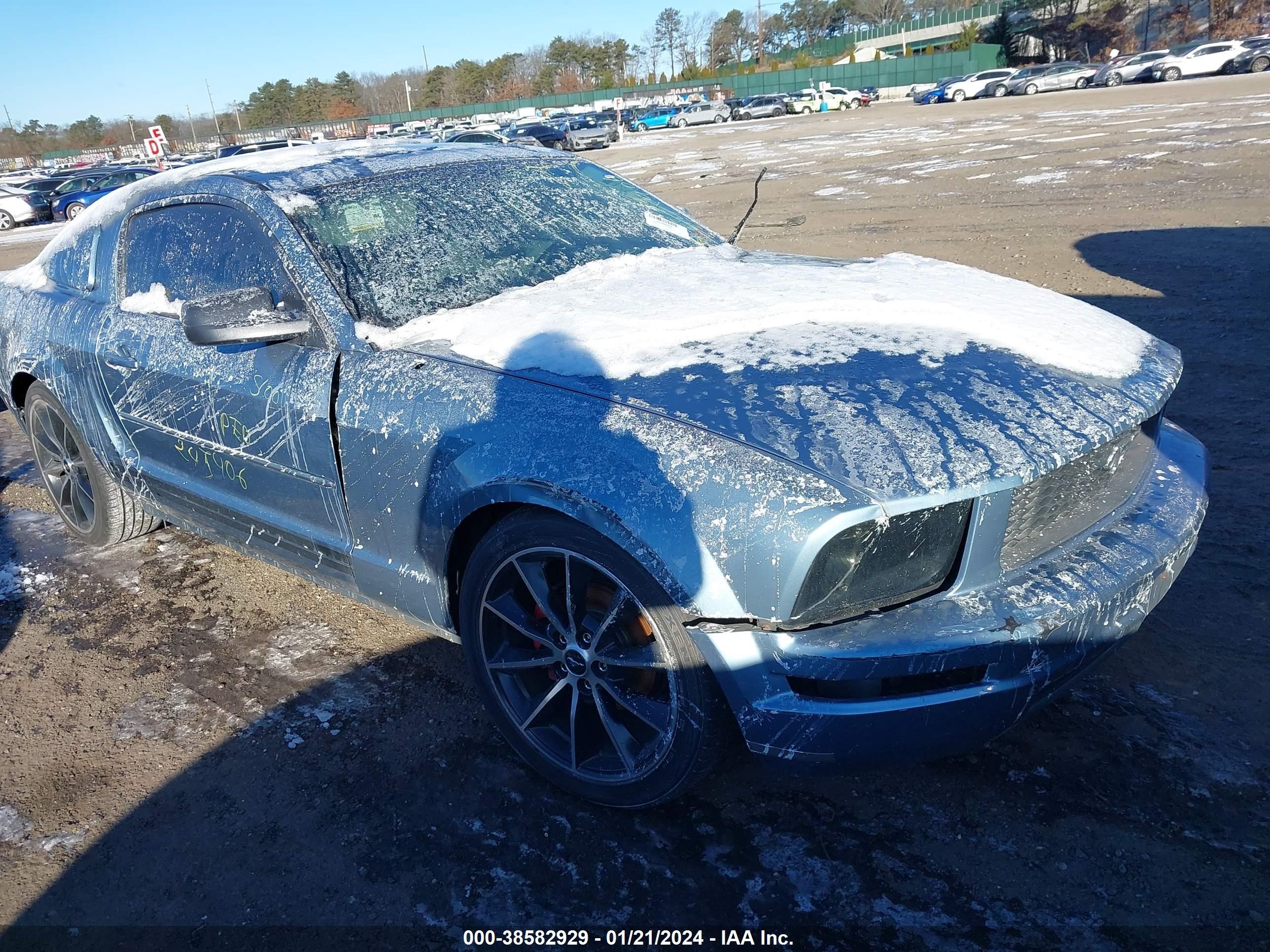 ford mustang 2007 1zvft80n775339523