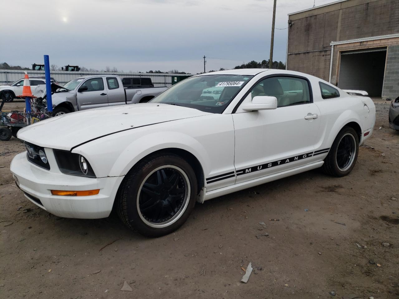 ford mustang 2006 1zvft80n865116860