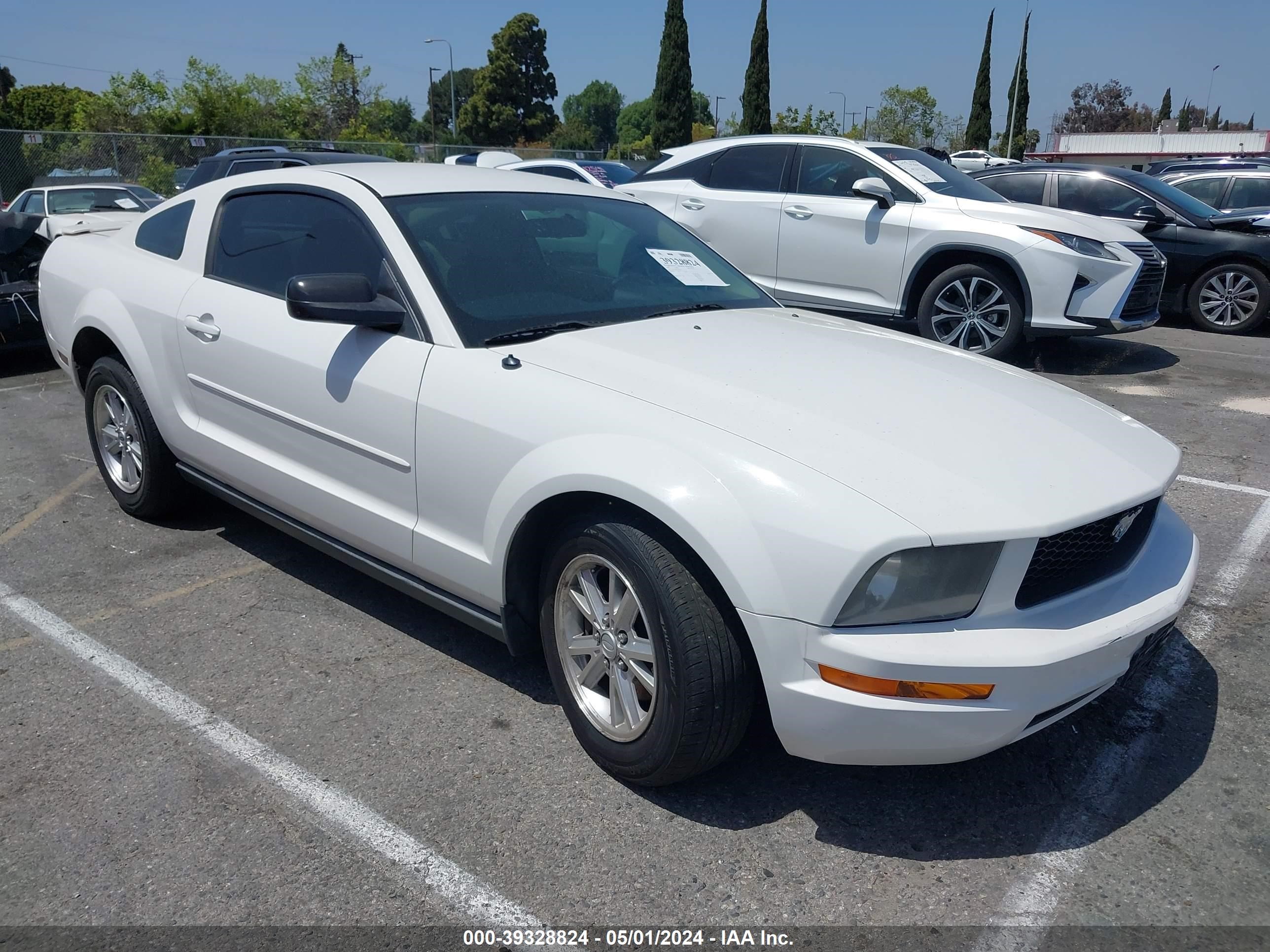 ford mustang 2007 1zvft80n975294360