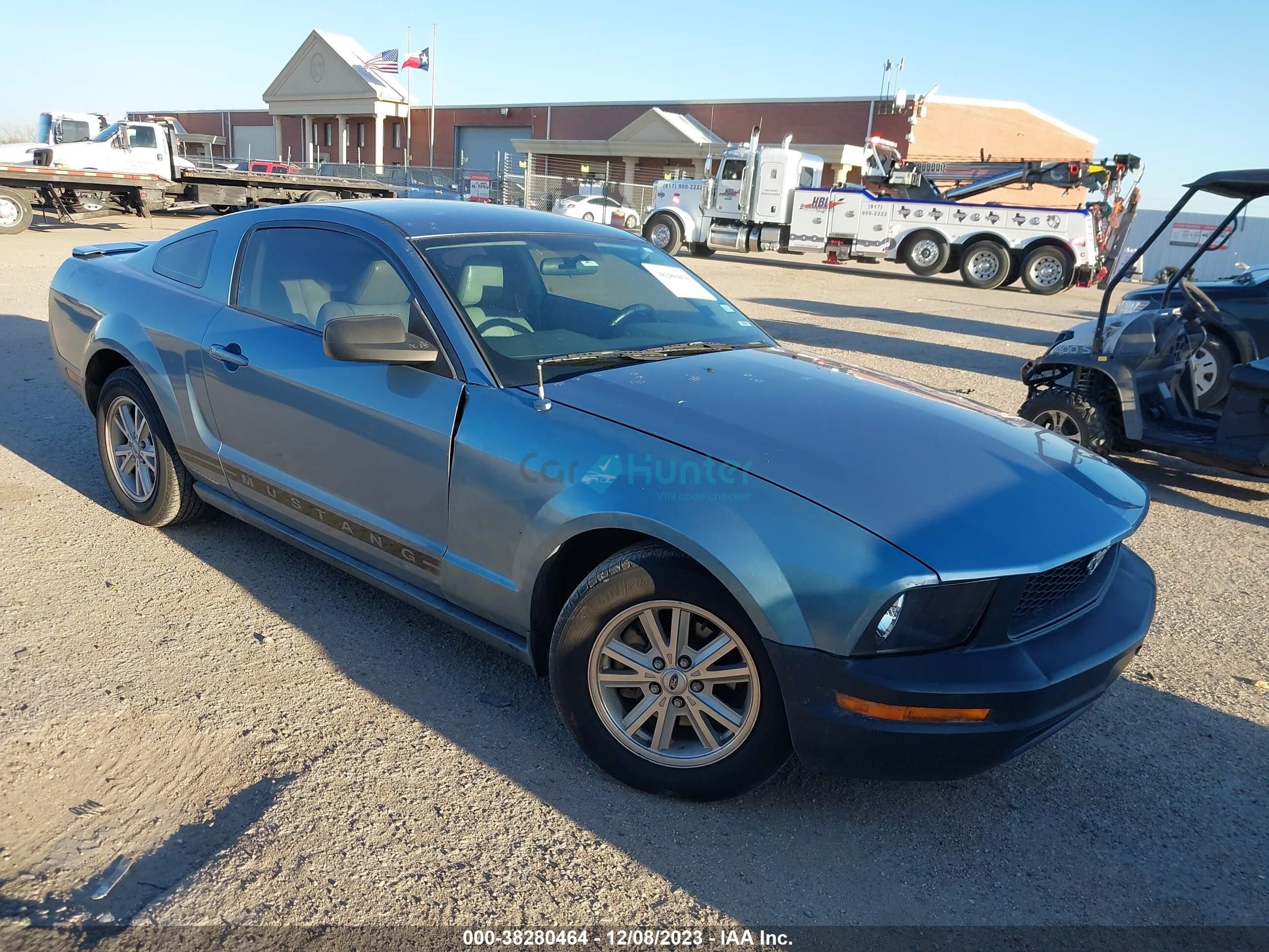 ford mustang 2007 1zvft80n975308936