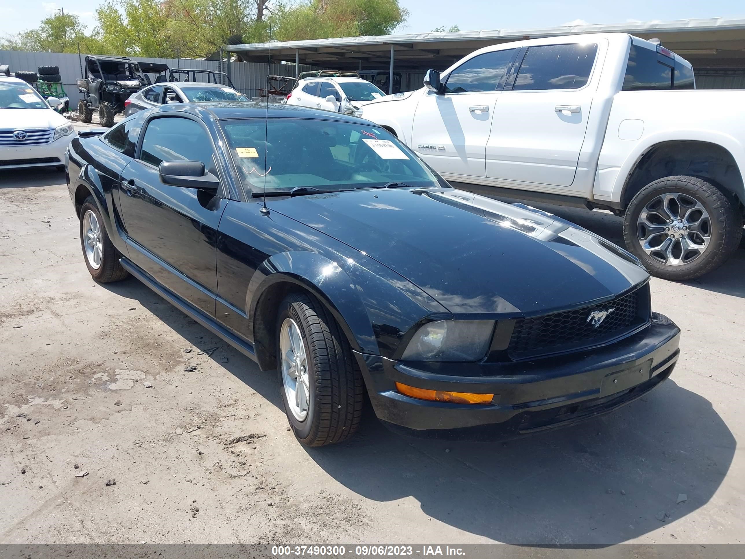 ford mustang 2006 1zvft80nx65132333