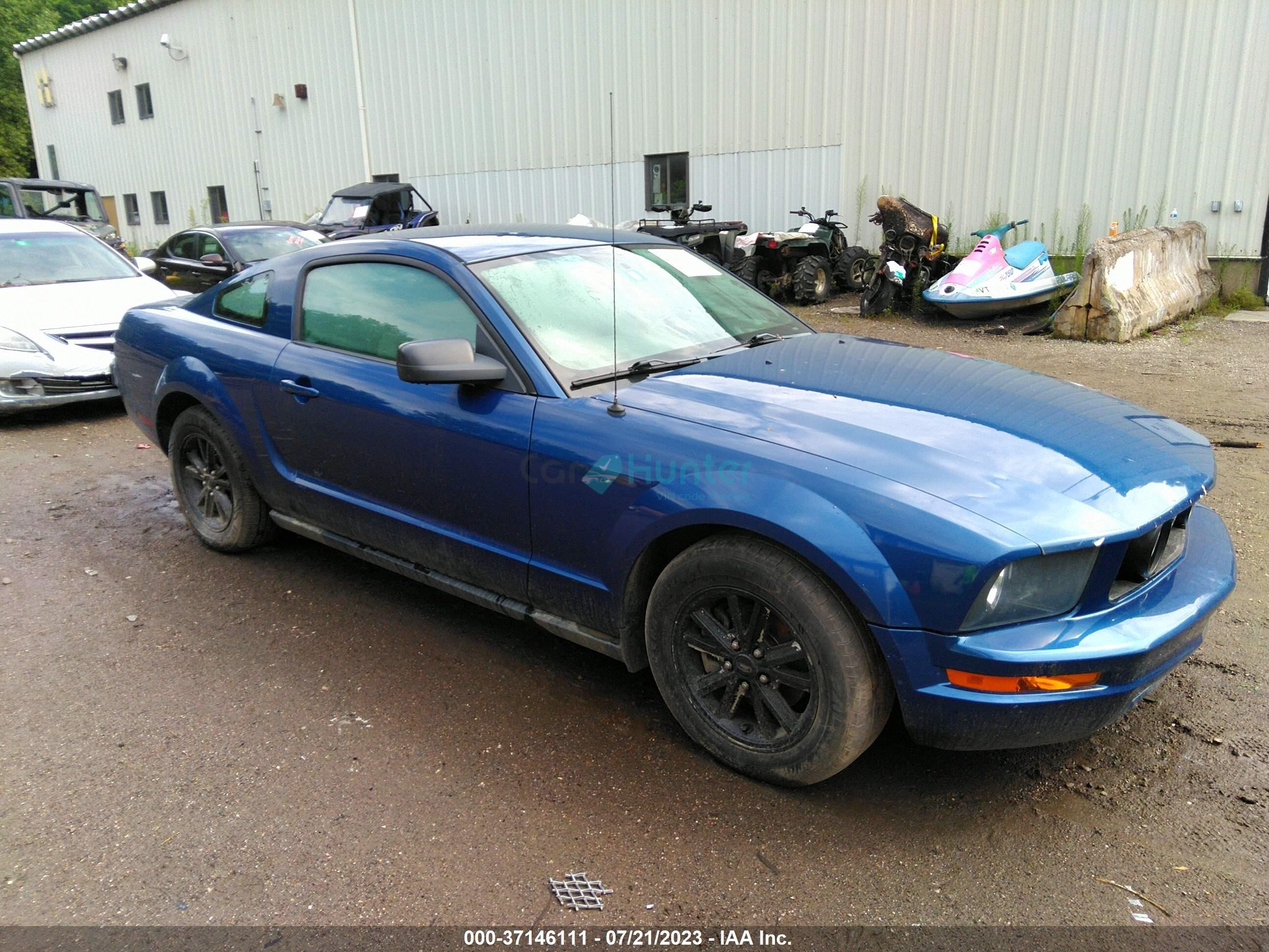 ford mustang 2006 1zvft80nx65173433