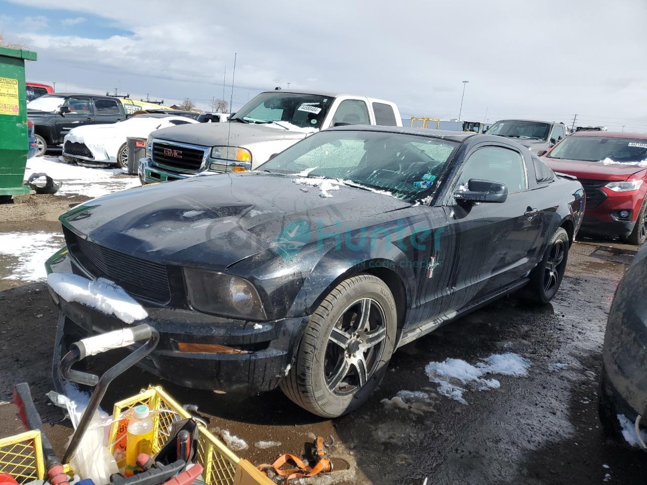 ford mustang 2007 1zvft80nx75219974