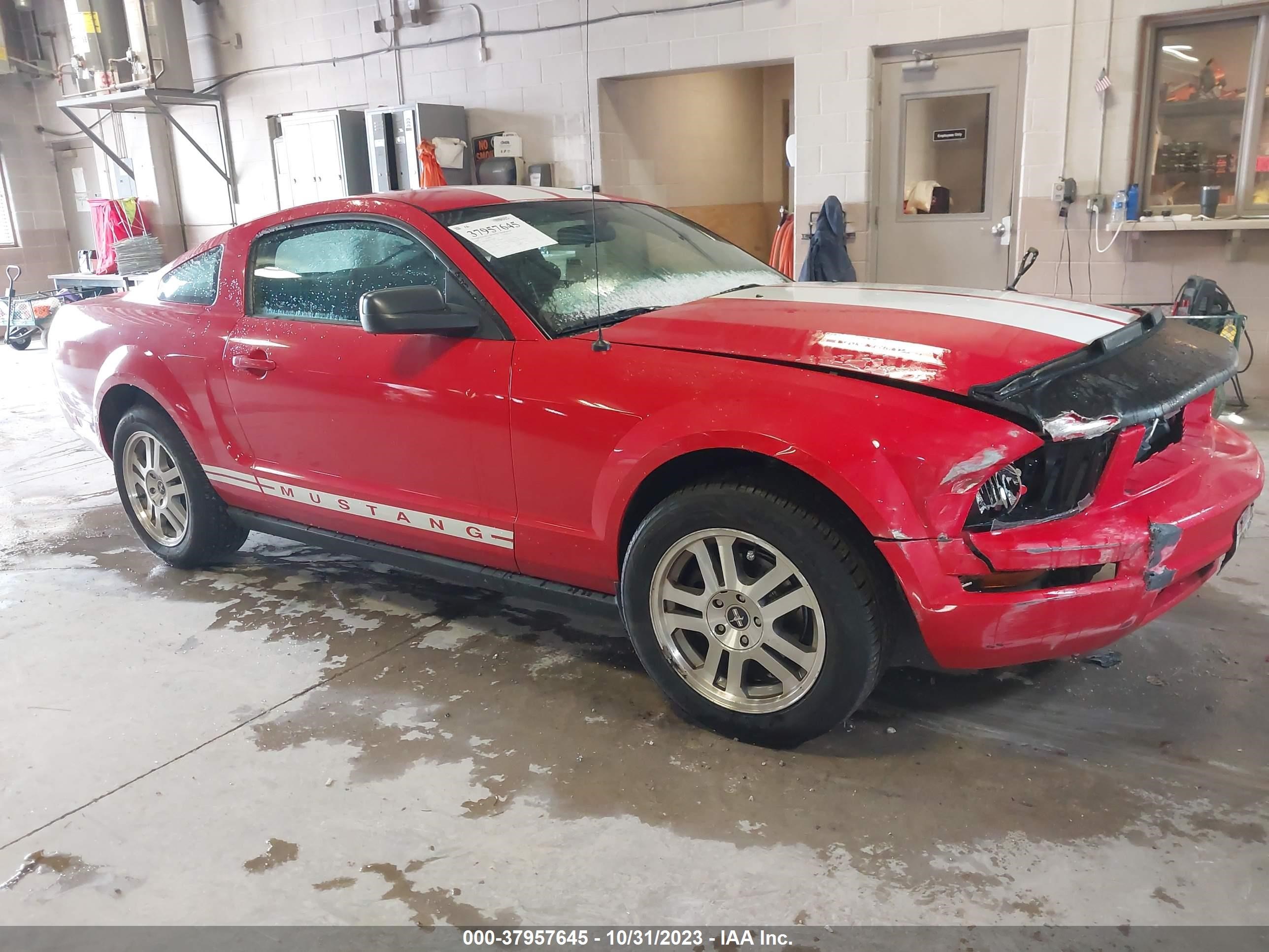 ford mustang 2007 1zvft80nx75231686