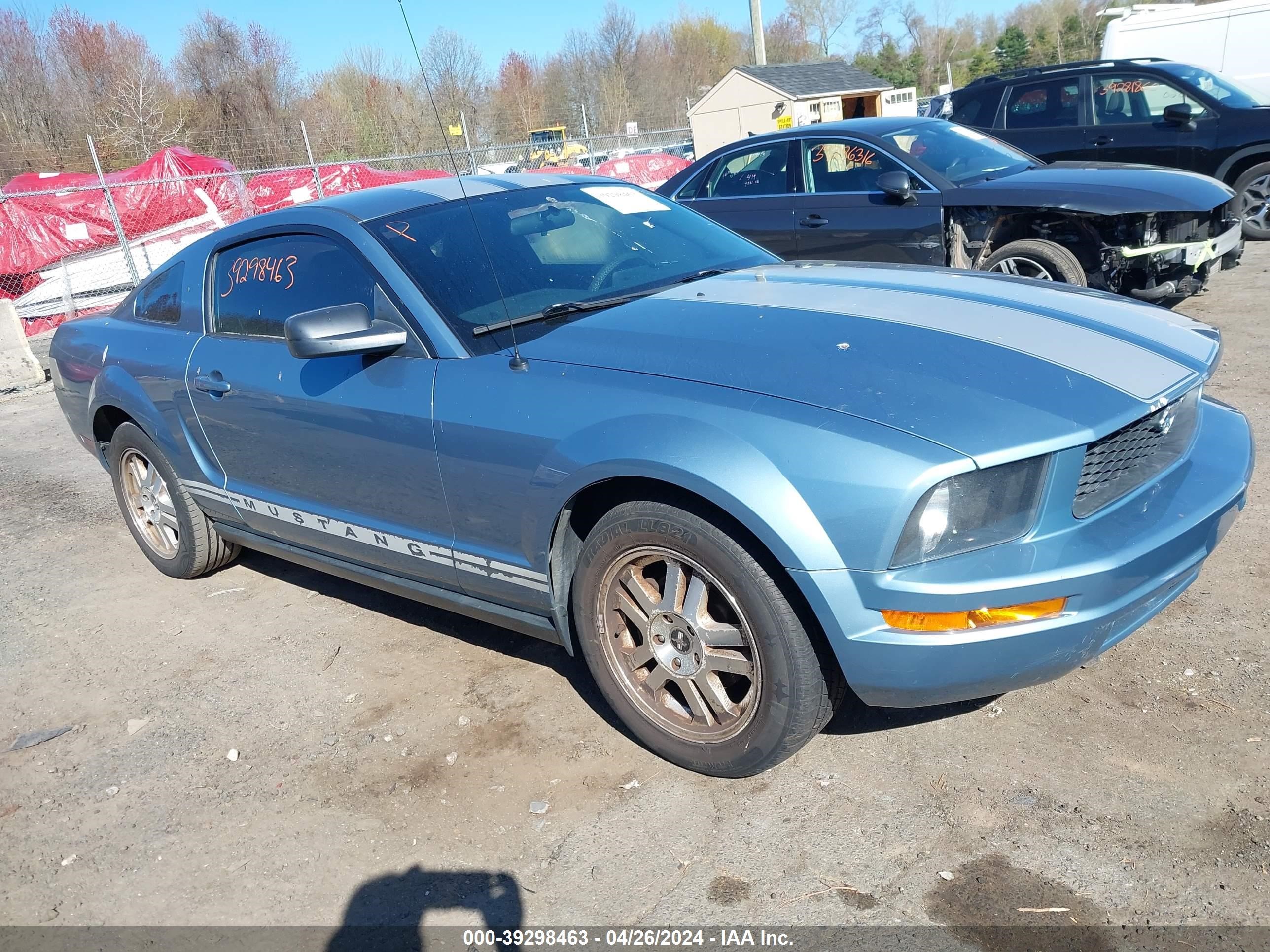 ford mustang 2007 1zvft80nx75234779