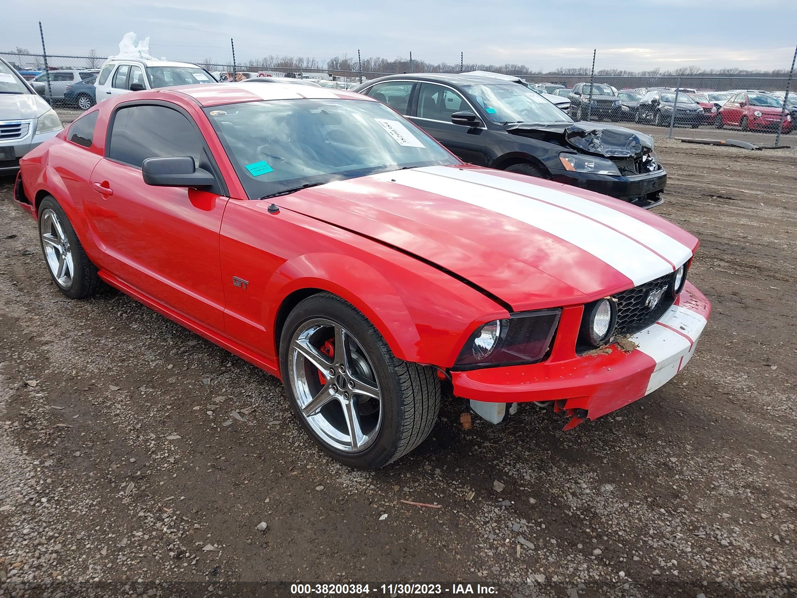 ford mustang 2005 1zvft82h255100708