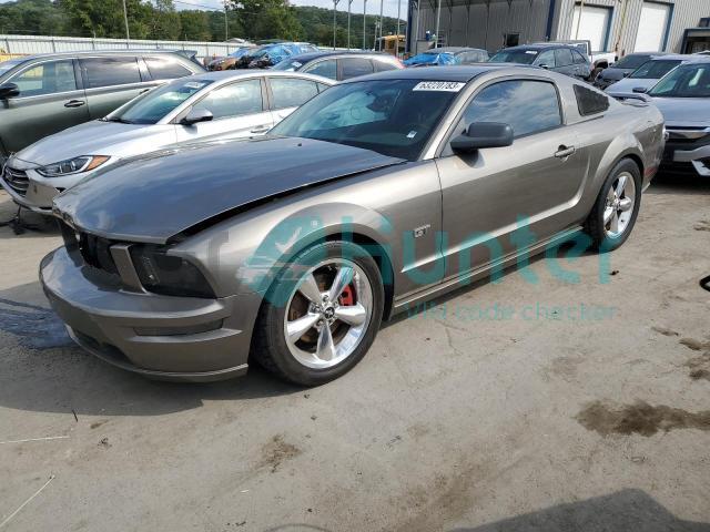 ford mustang gt 2005 1zvft82h355116223