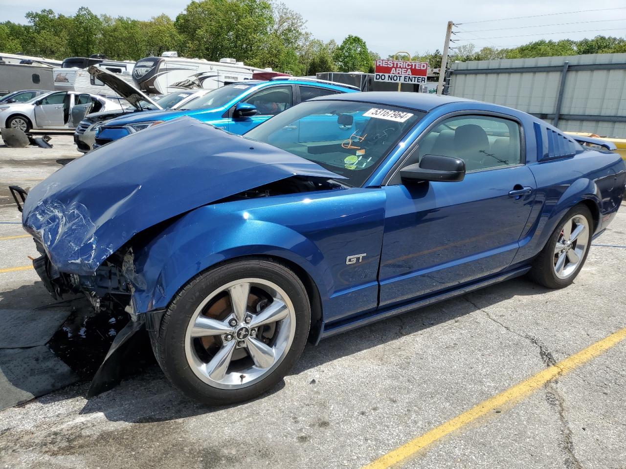 ford mustang 2006 1zvft82h365223418
