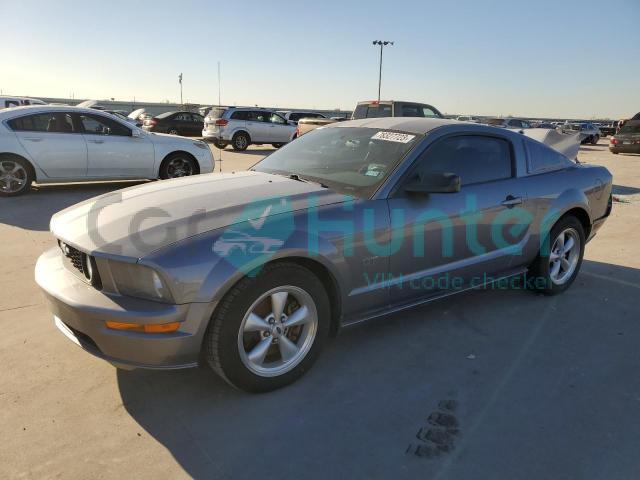 ford mustang 2007 1zvft82h375258249