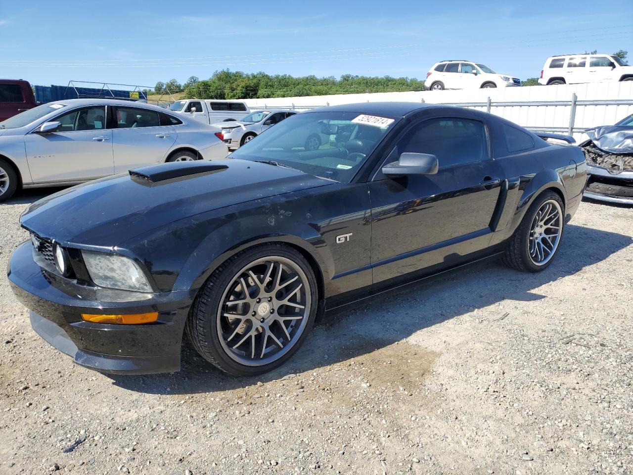 ford mustang 2007 1zvft82h475247504