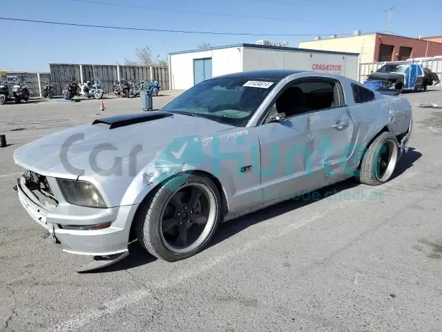 ford mustang gt 2006 1zvft82h665221212