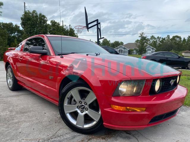 ford mustang gt 2007 1zvft82h775225416