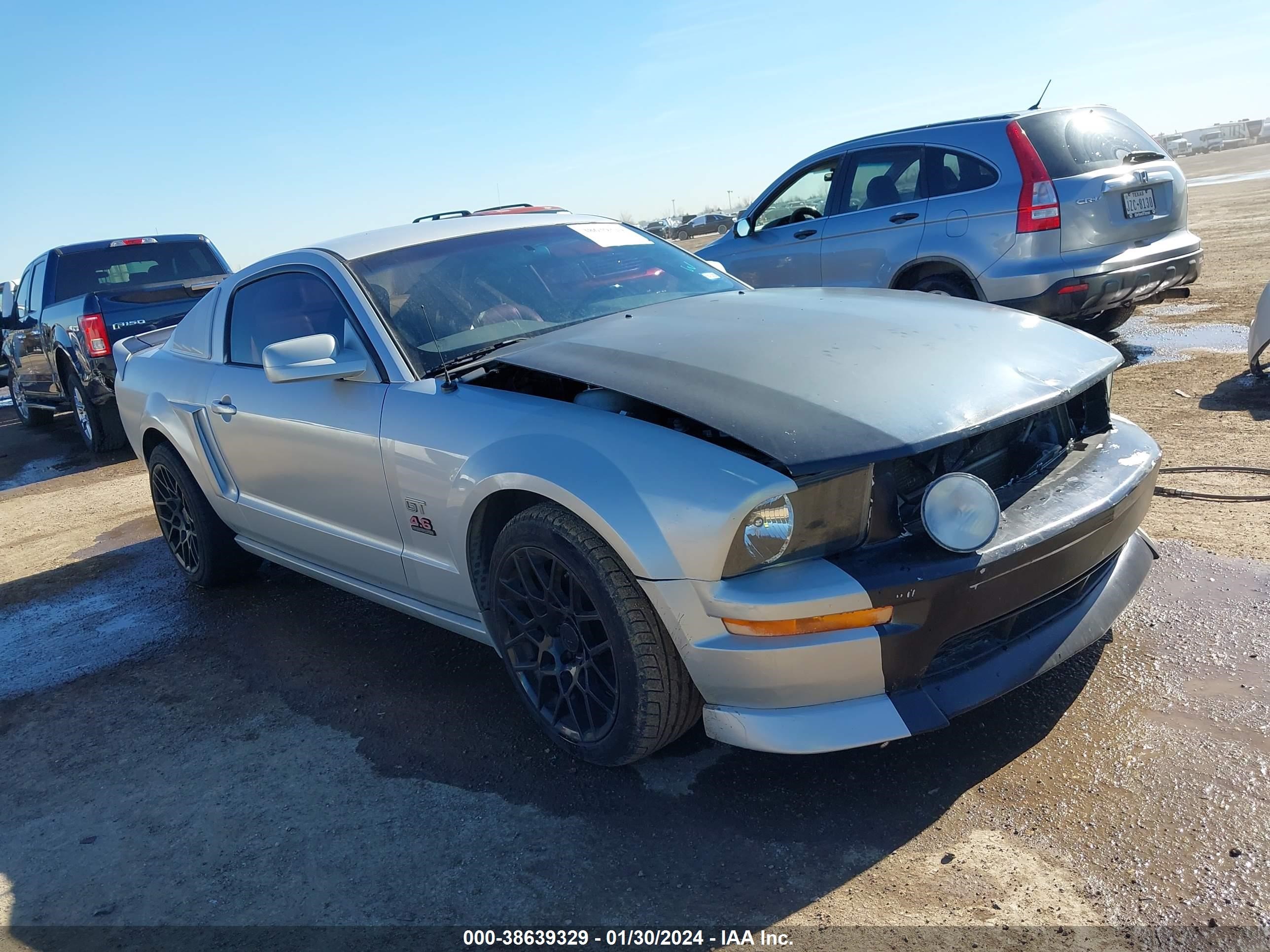 ford mustang 2006 1zvft82h865137893