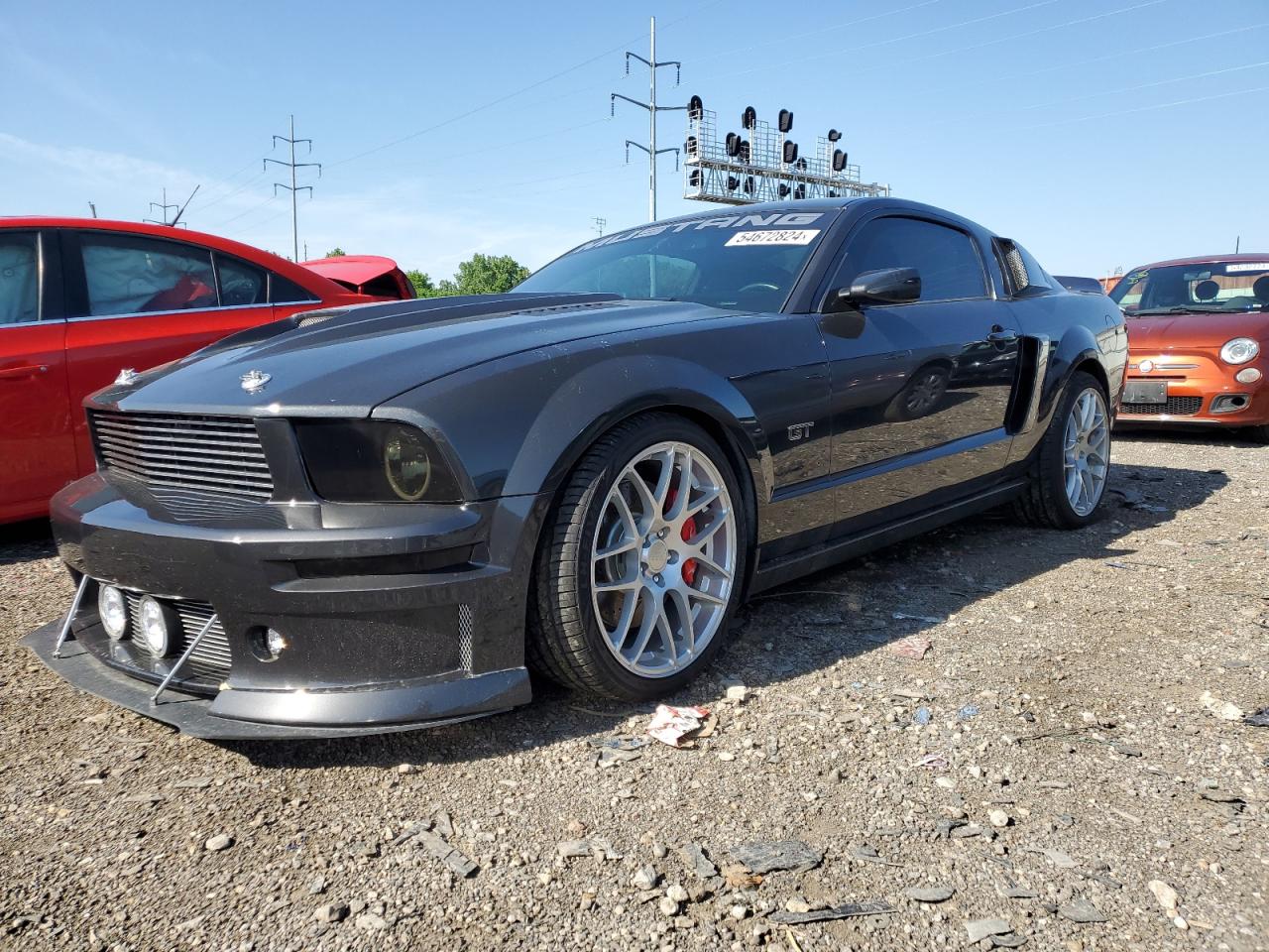 ford mustang 2007 1zvft82h875233394