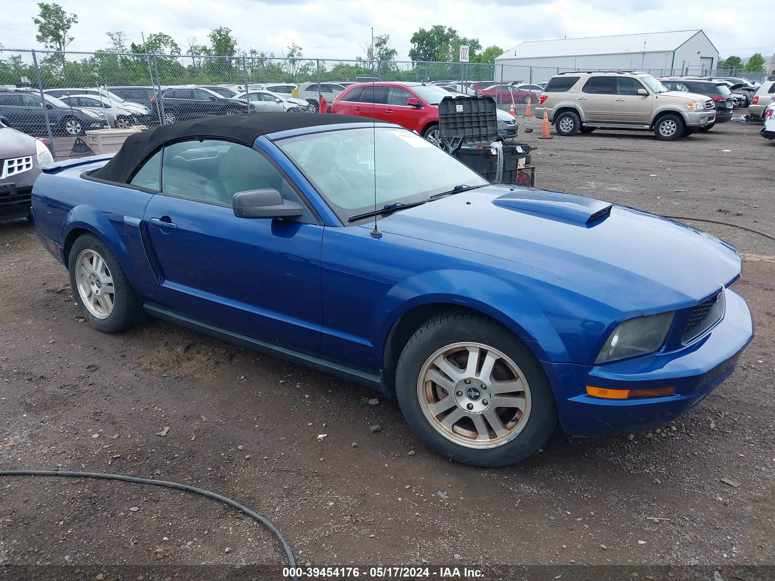 ford mustang 2007 1zvft84n175257913