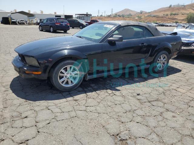 ford mustang 2007 1zvft84n175298638