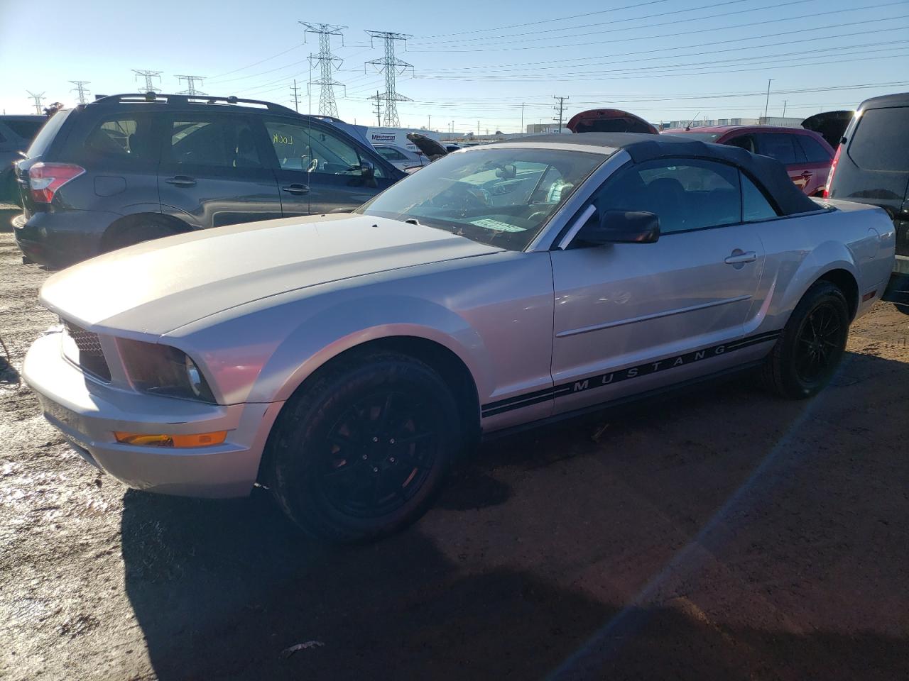 ford mustang 2007 1zvft84n175359325