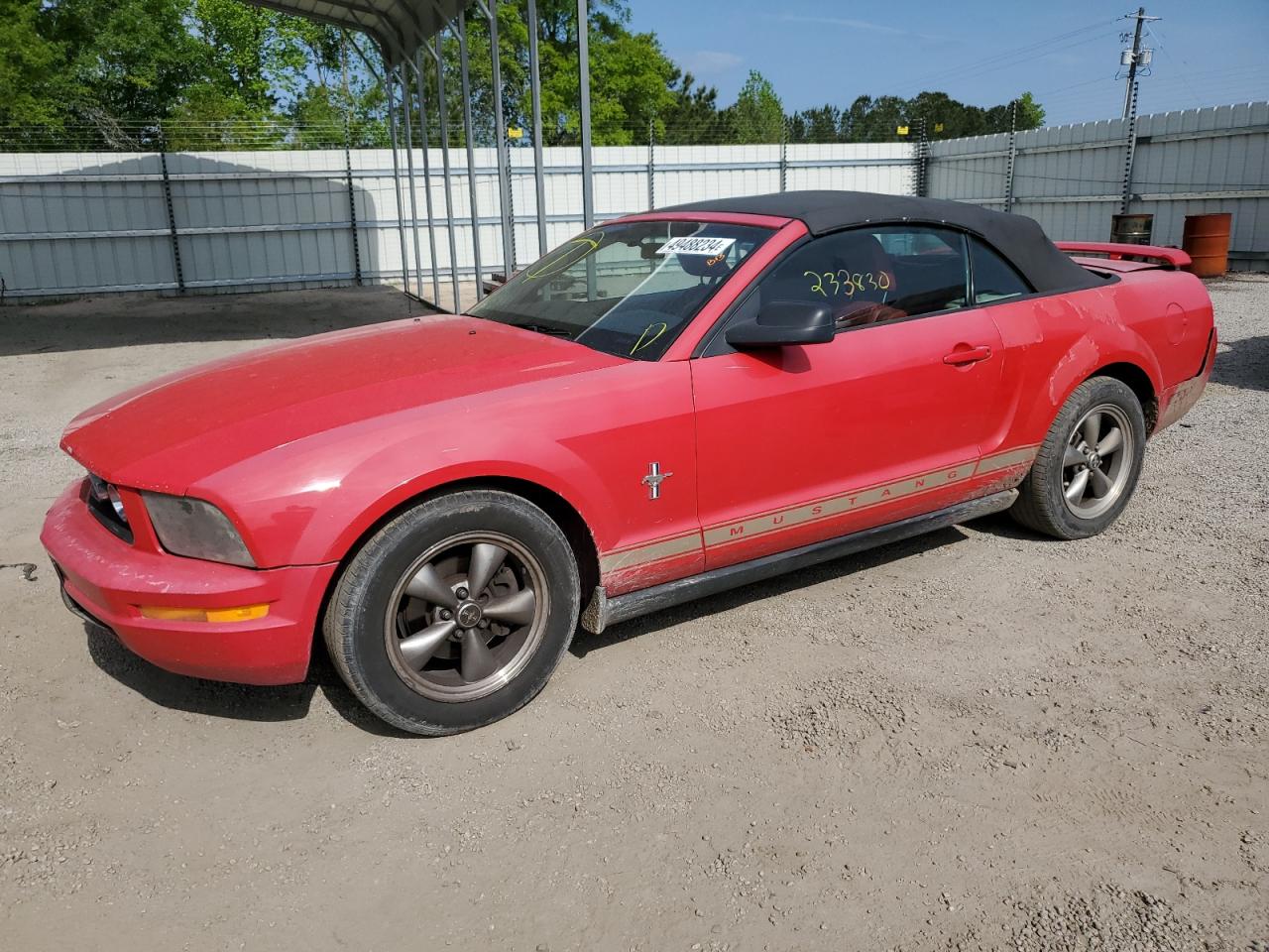 ford mustang 2006 1zvft84n565106927