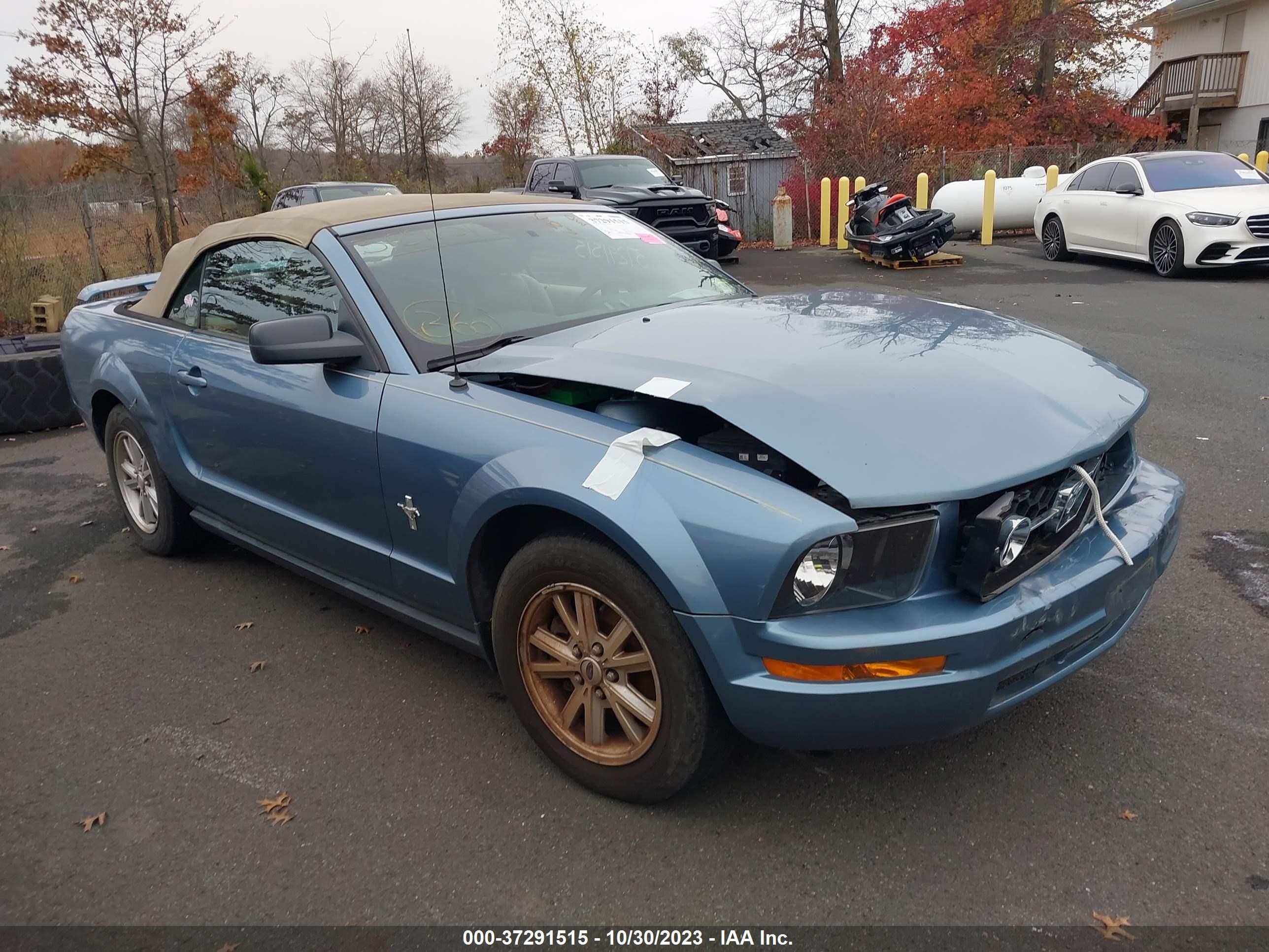 ford mustang 2007 1zvft84n575362289