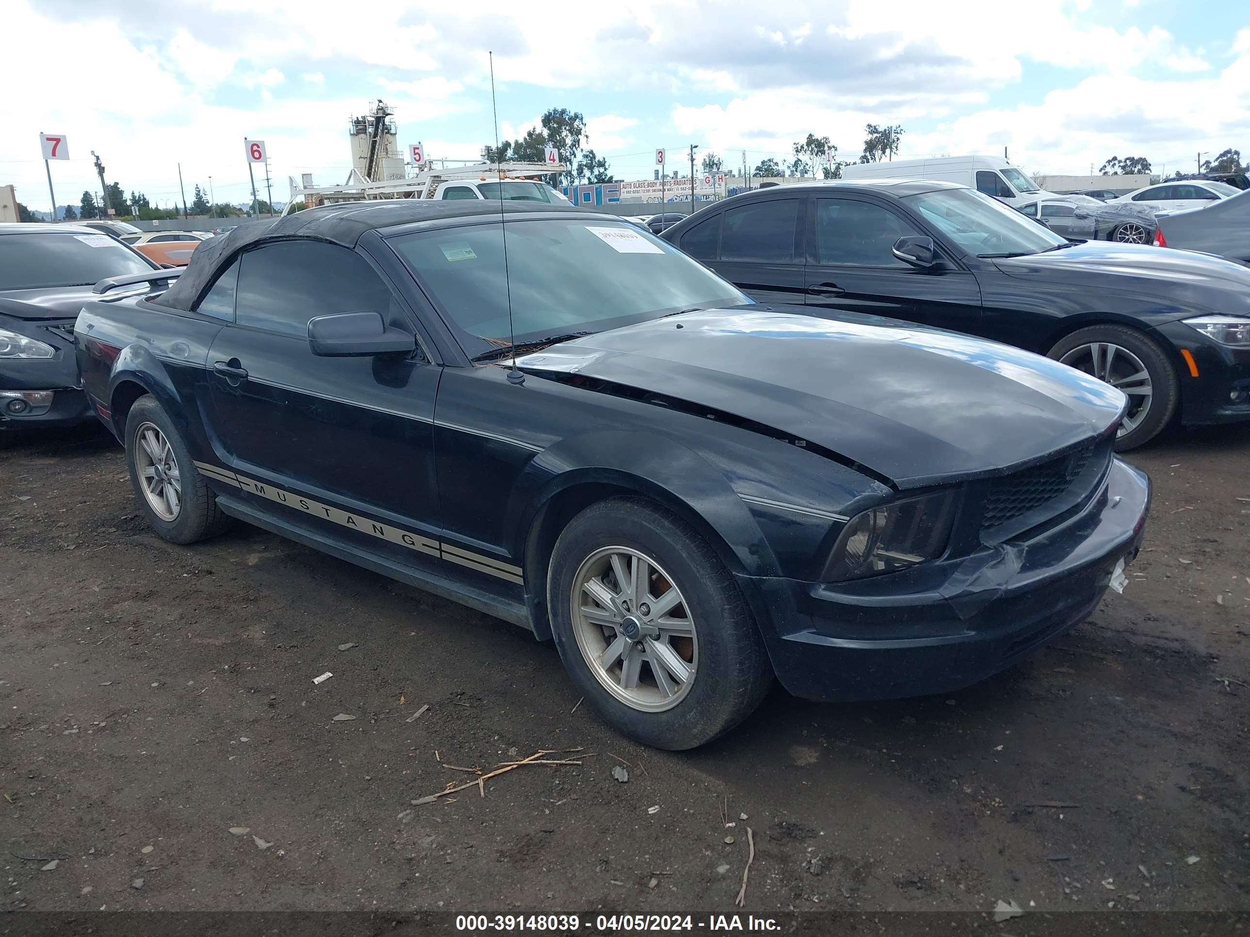 ford mustang 2006 1zvft84n665205613