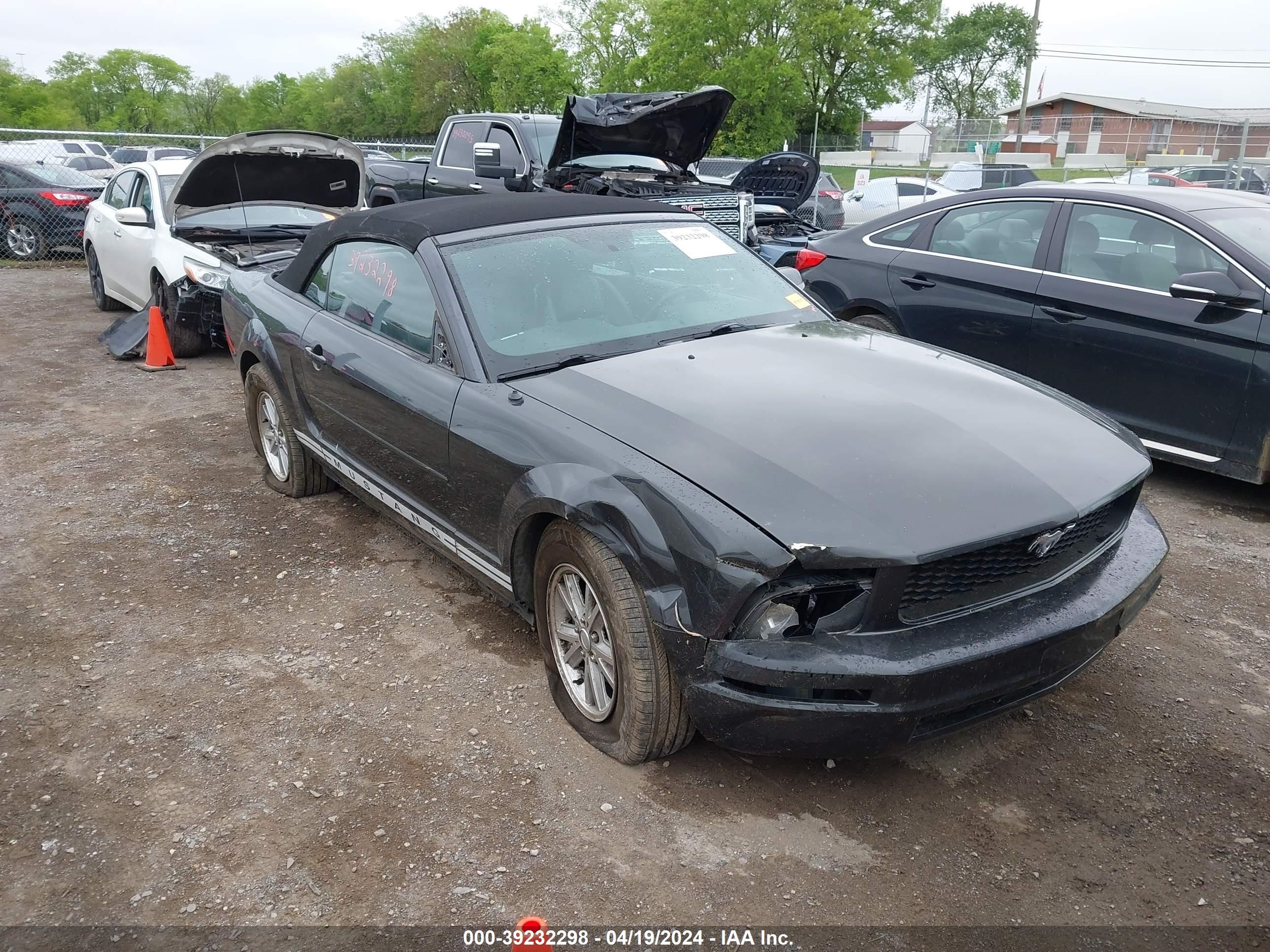 ford mustang 2007 1zvft84n775300442