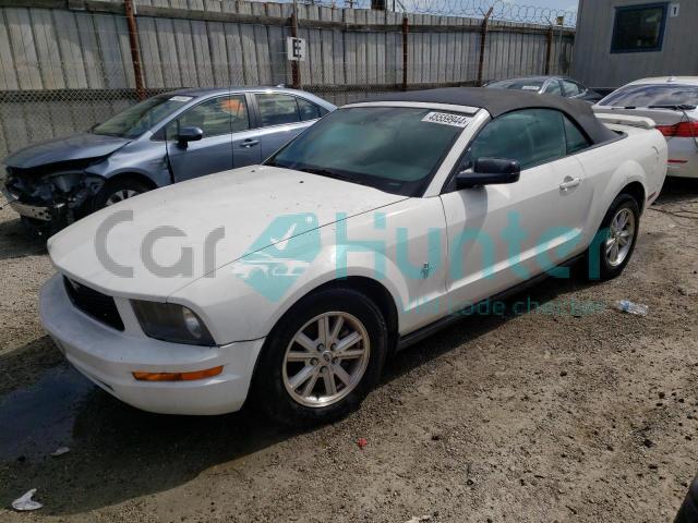 ford mustang 2007 1zvft84n875253650