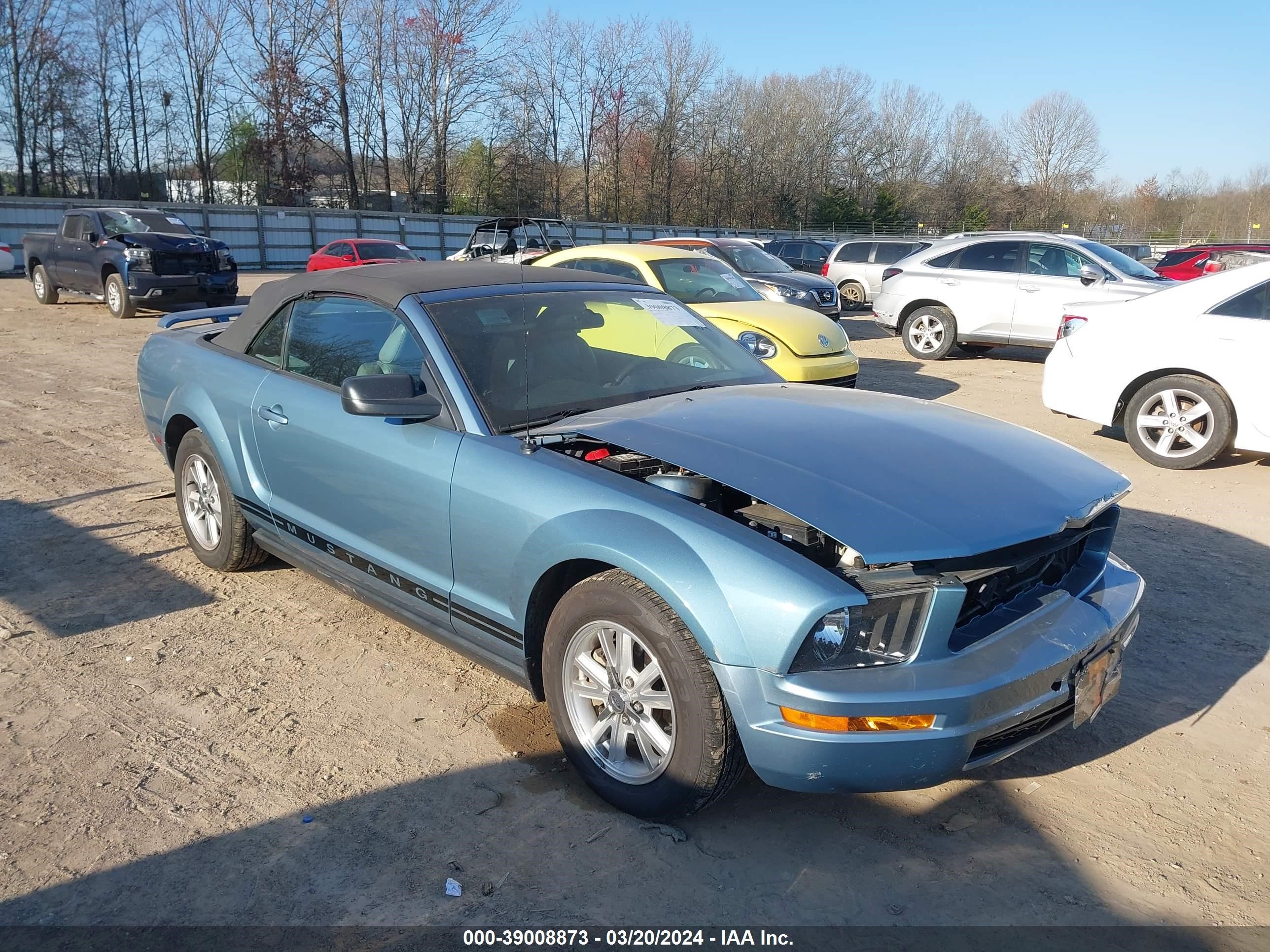 ford mustang 2006 1zvft84n965105912