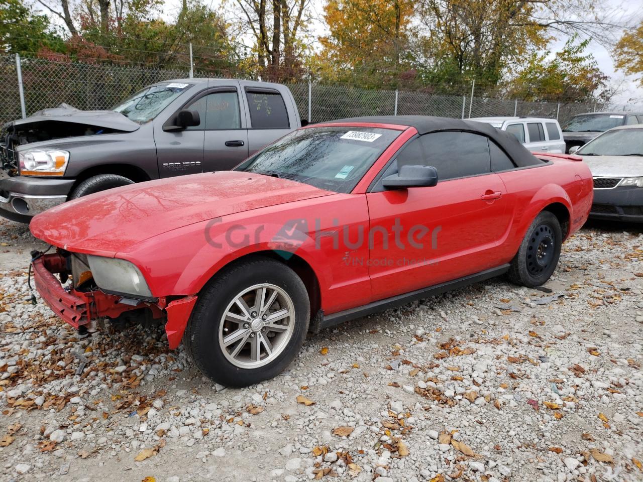 ford mustang 2007 1zvft84n975197038