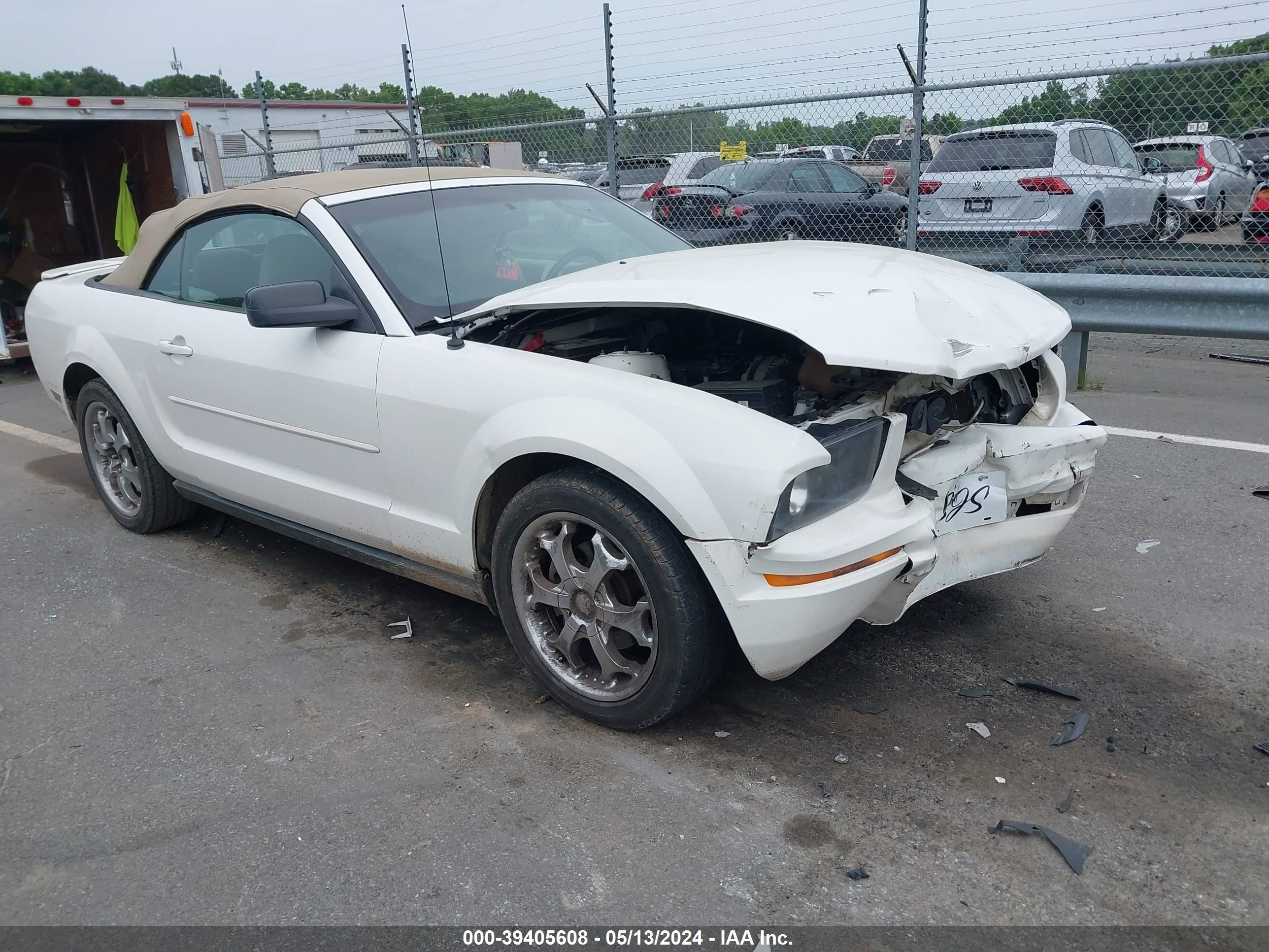 ford mustang 2007 1zvft84n975307649