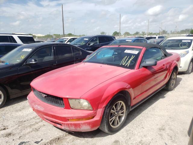 ford mustang 2005 1zvft84nx55199913