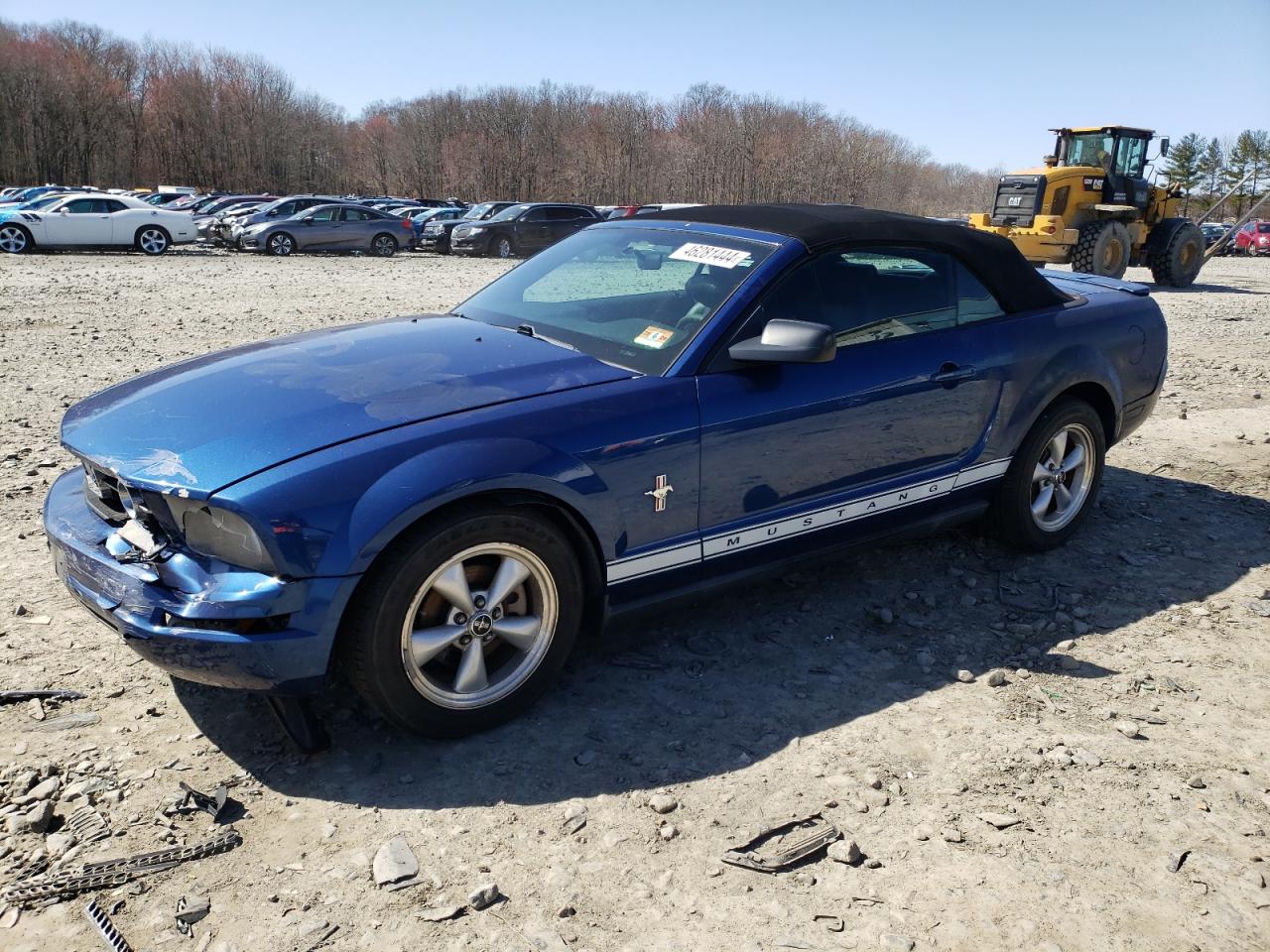 ford mustang 2007 1zvft84nx75332981