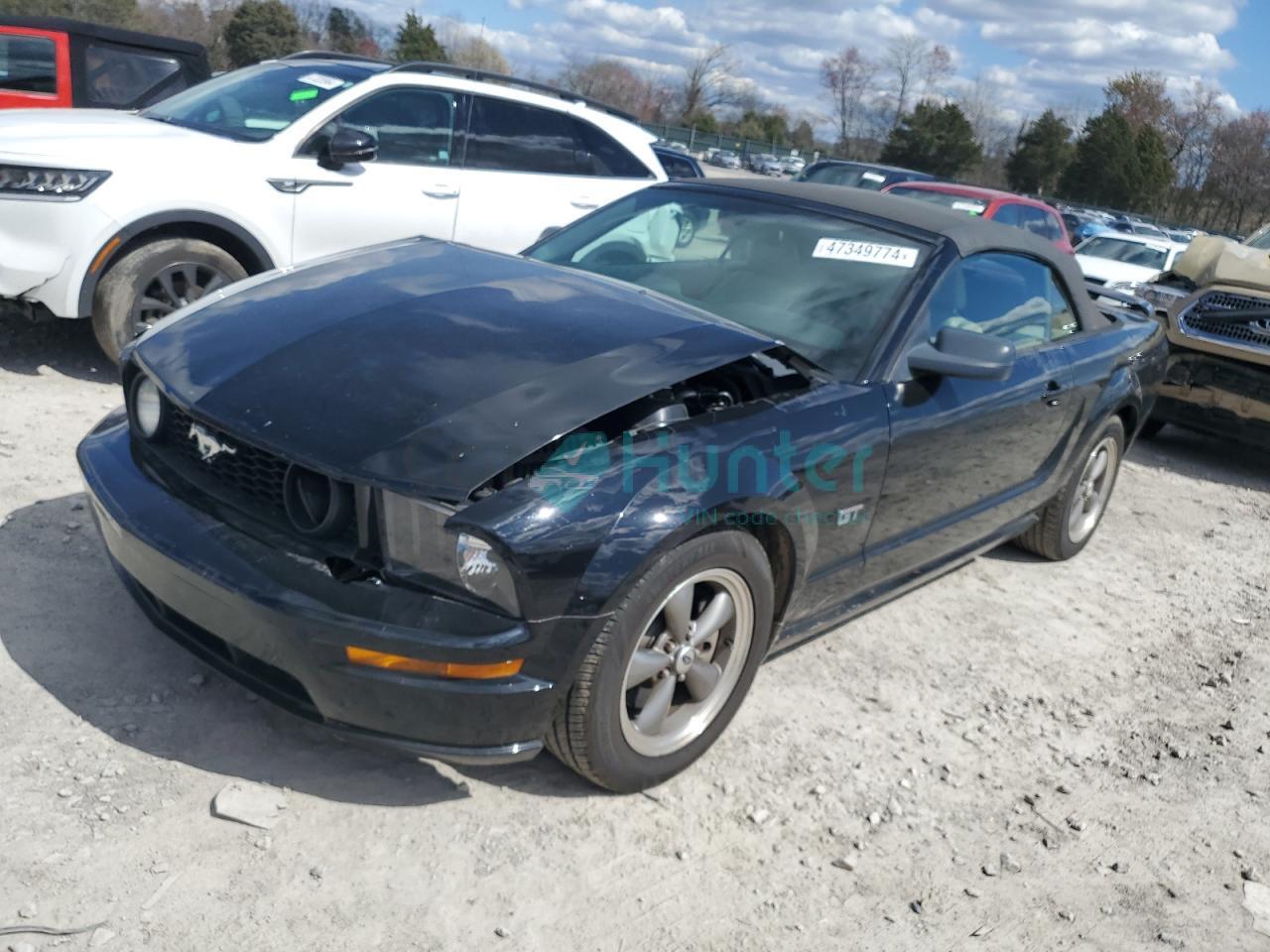 ford mustang 2005 1zvft85h055218087