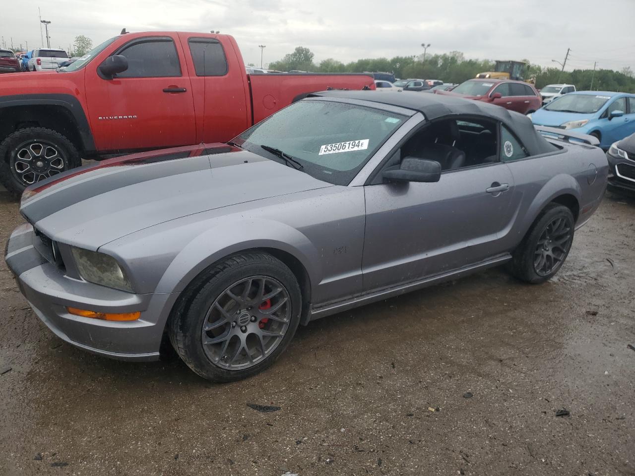 ford mustang 2007 1zvft85h375232214