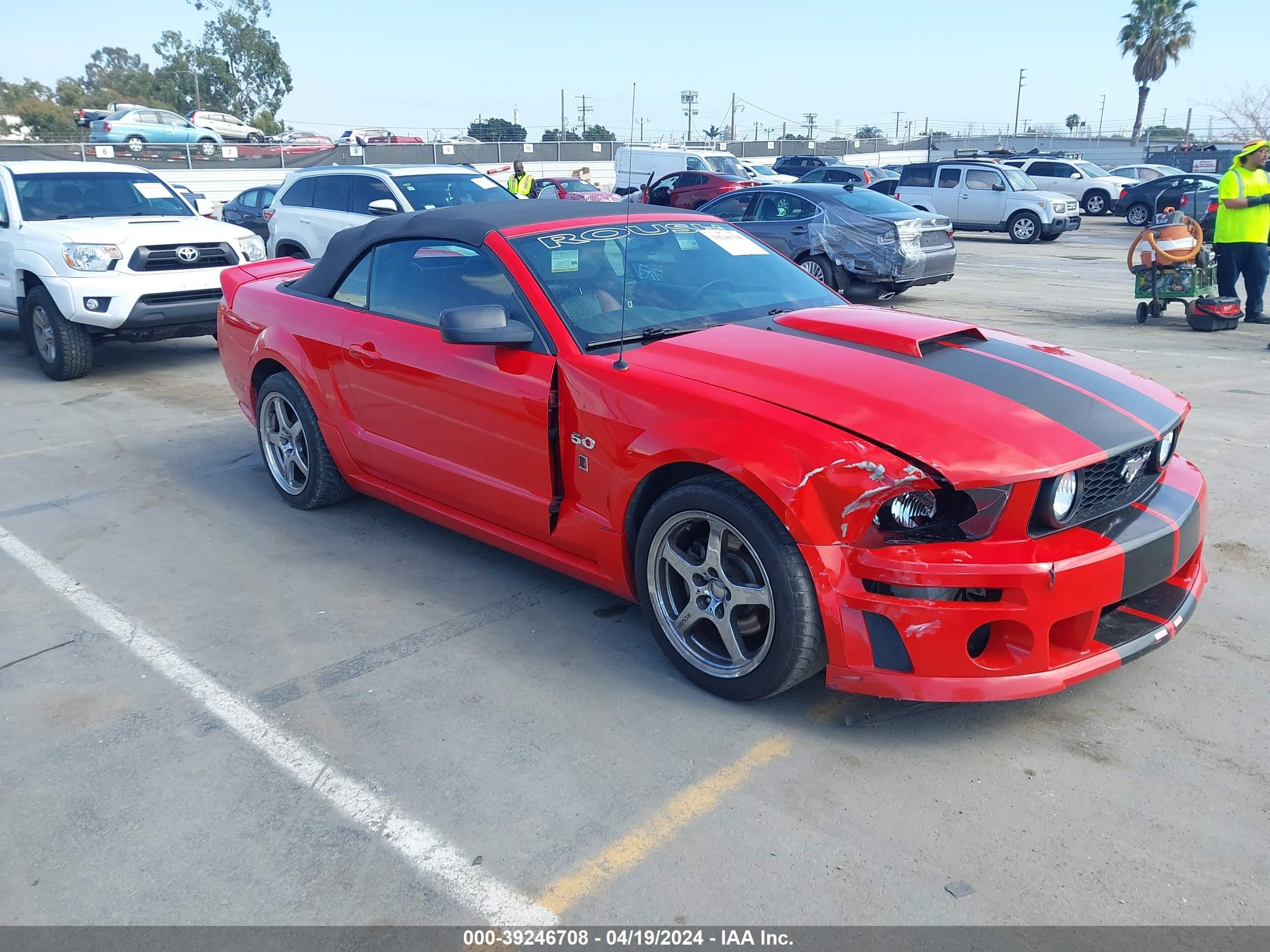 ford mustang 2006 1zvft85h465143525