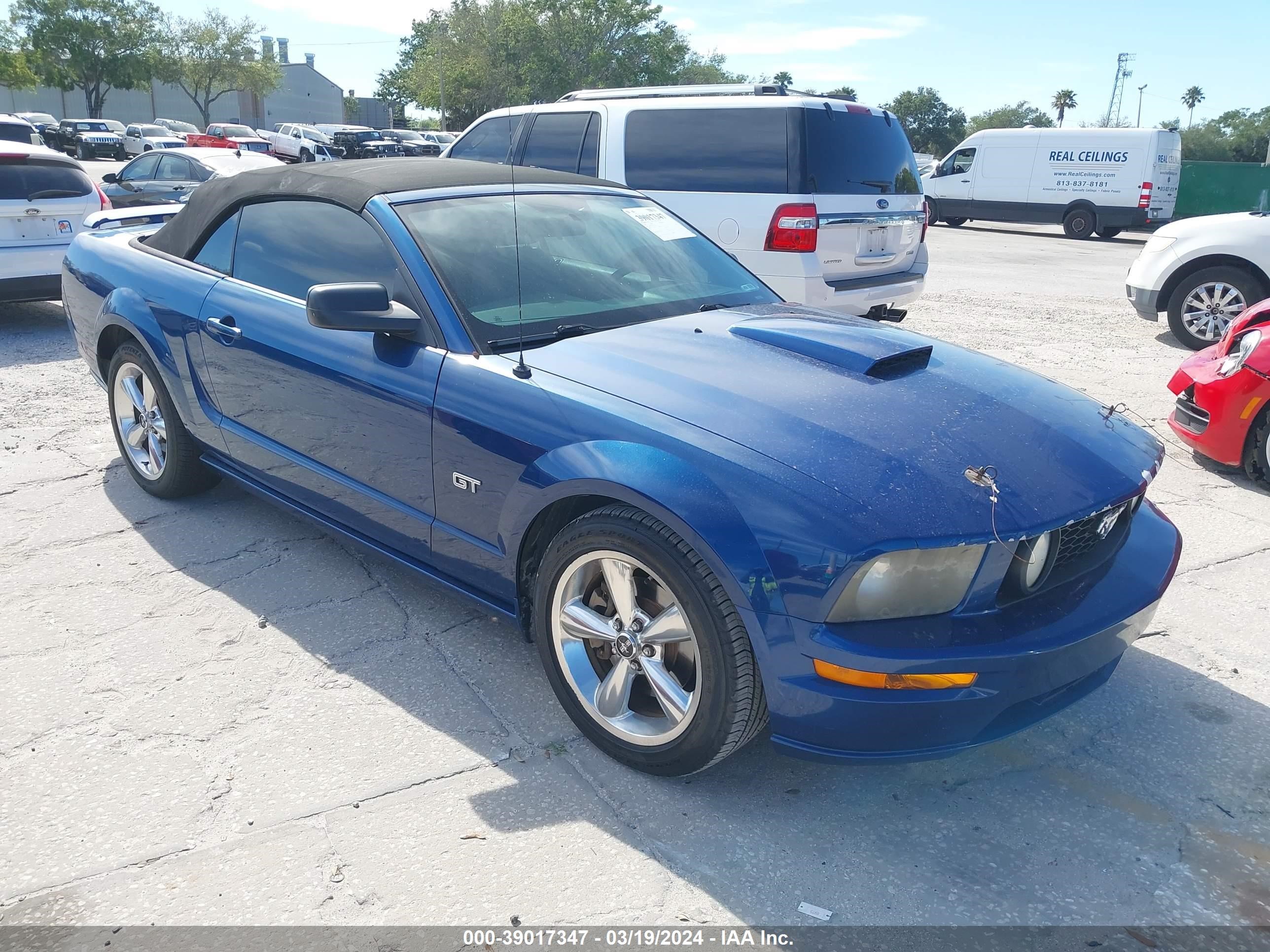 ford mustang 2007 1zvft85h475261642