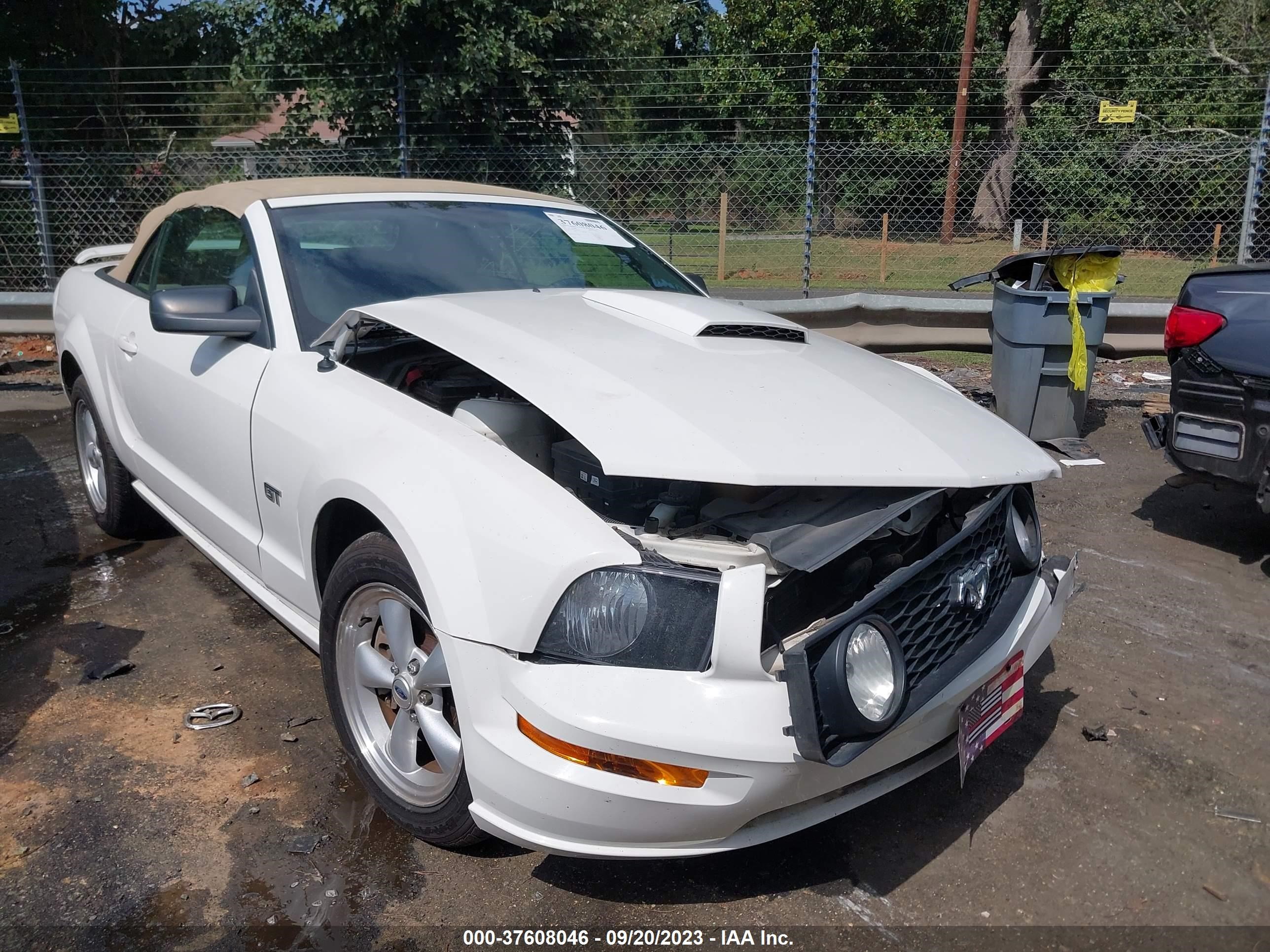 ford mustang 2007 1zvft85h475304392